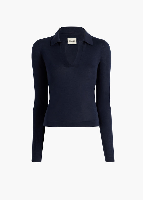 MIKEL TOP MIDNIGHT NAVY 18140329 358 GHOST