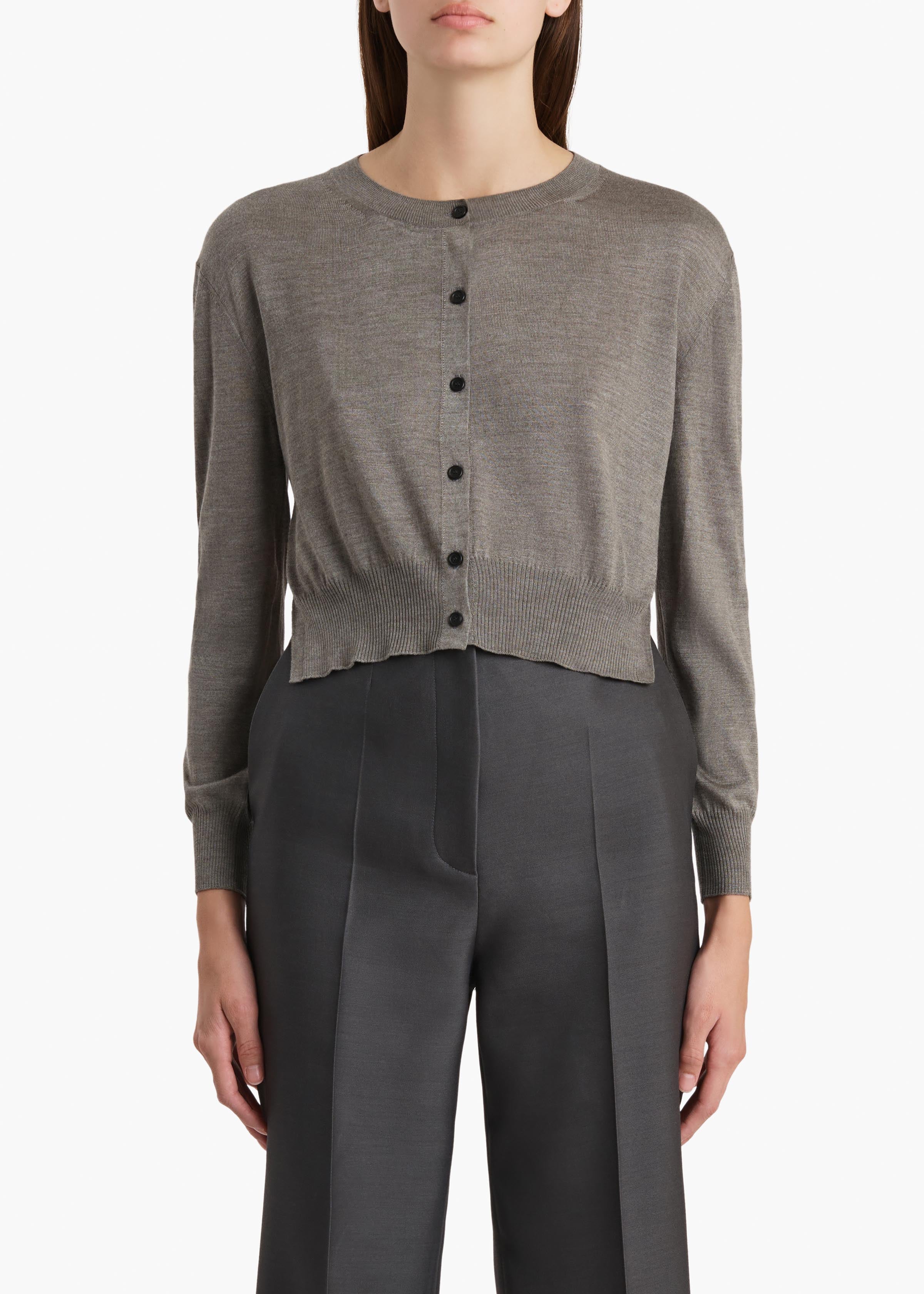 NADYNE CARDIGAN STERLING 18152329 284 B