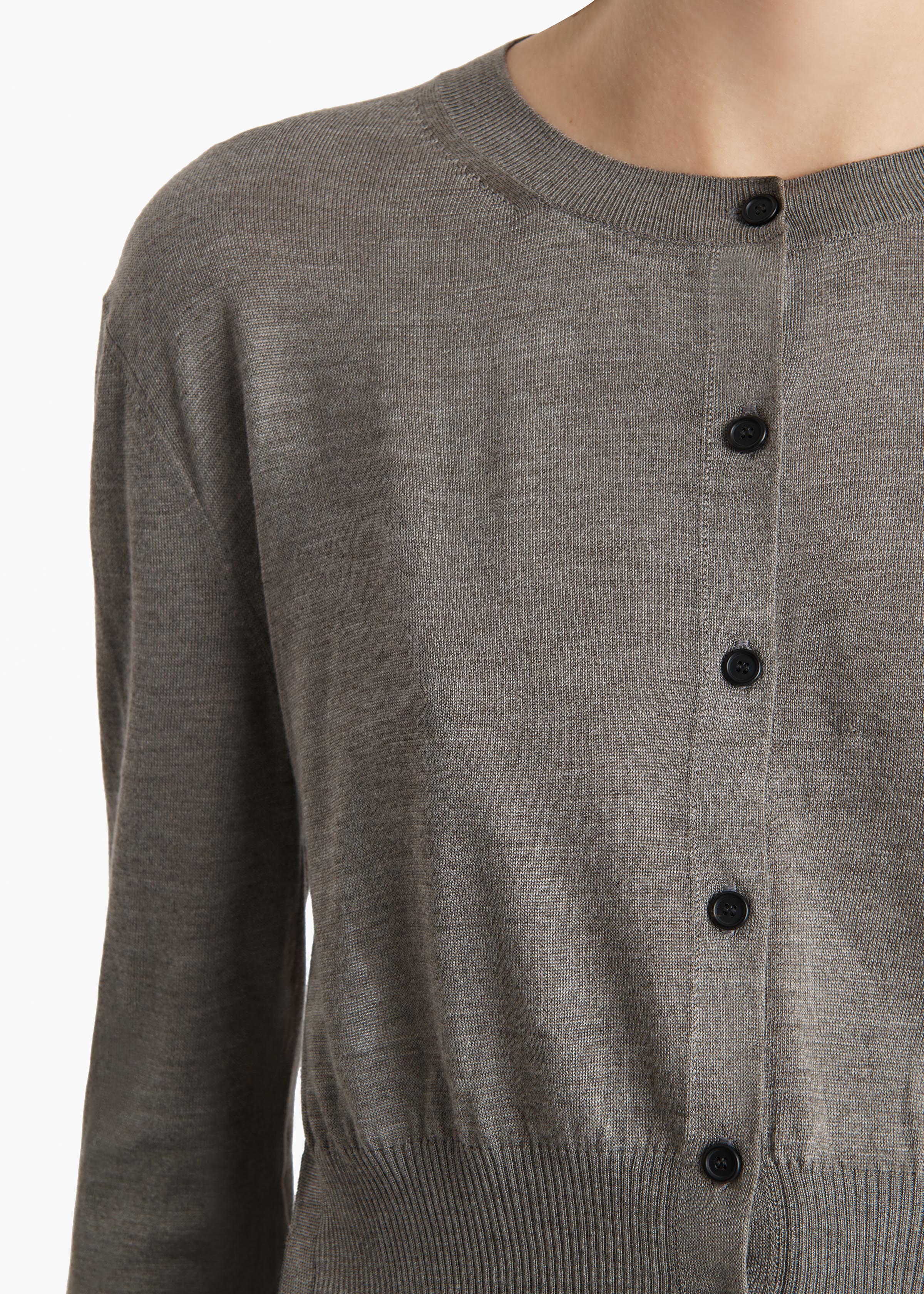 NADYNE CARDIGAN STERLING 18152329 284 D