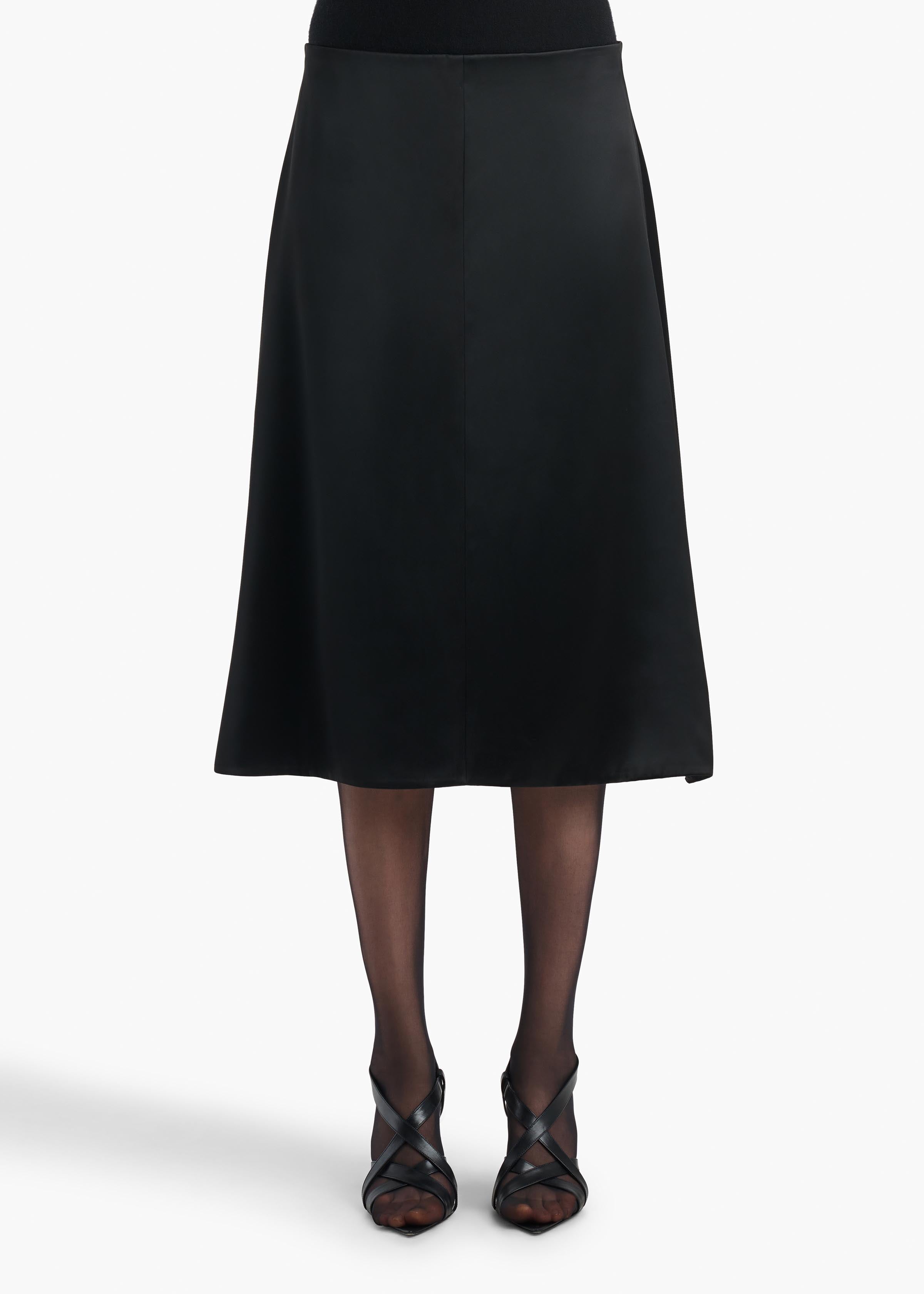KHAITE - Nania Skirt in Black