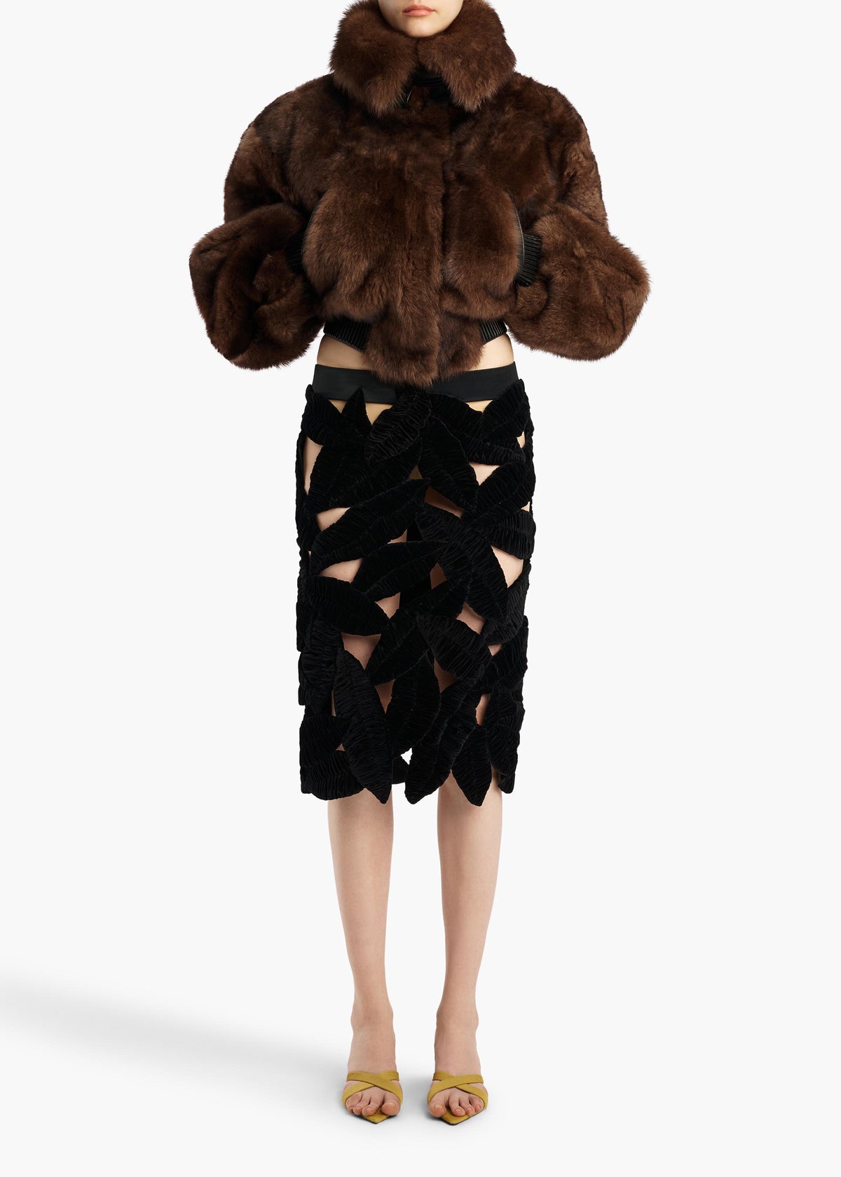 NEELA SKIRT BLACK 42051046 200 A STYLED