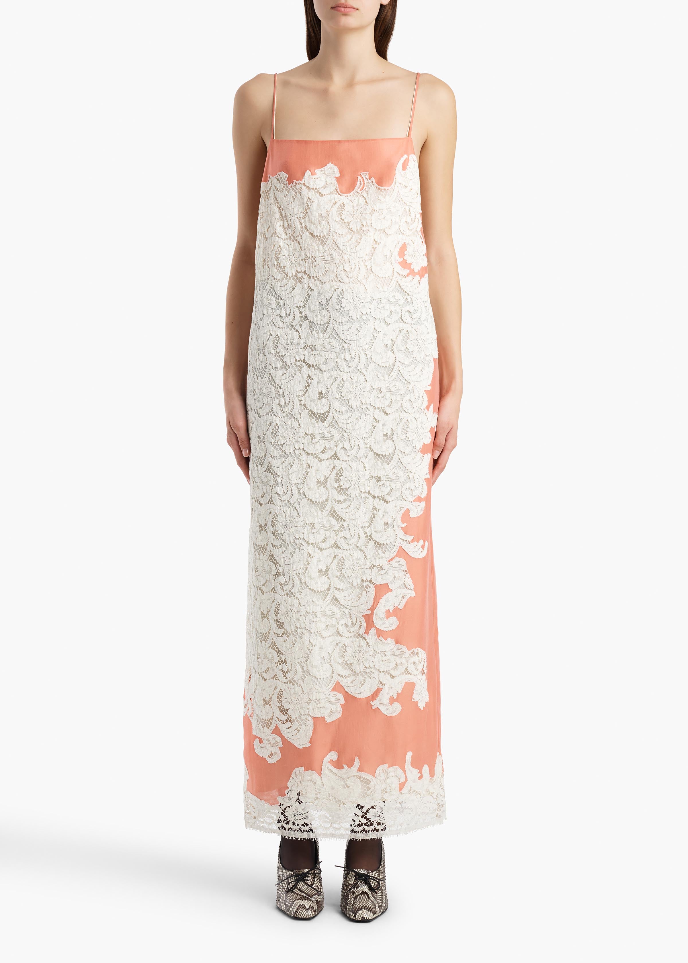 NEVIS DRESS CORAL 56704232 749 B