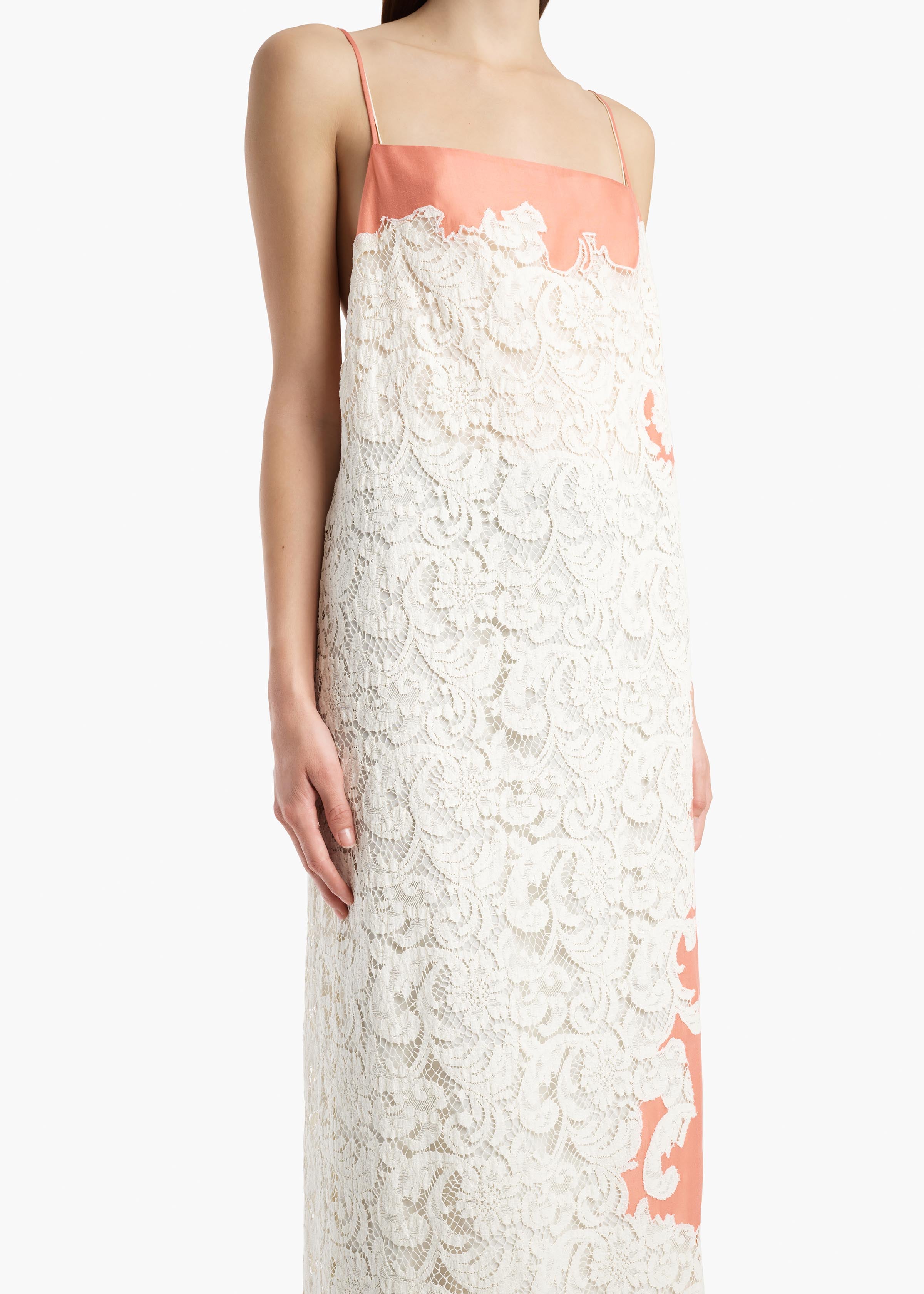 NEVIS DRESS CORAL 56704232 749 D