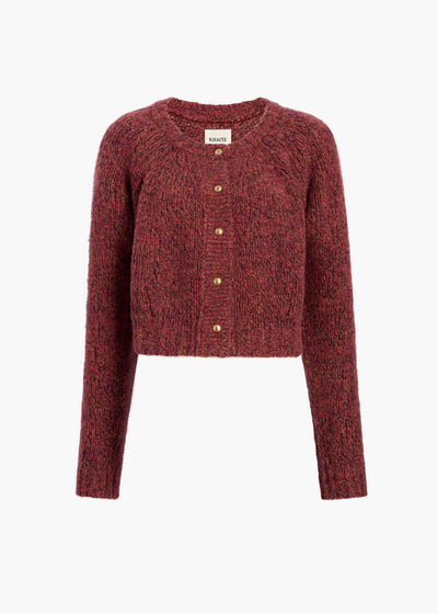 NIELS CARDIGAN CHERRY 18036543 598 GHOST