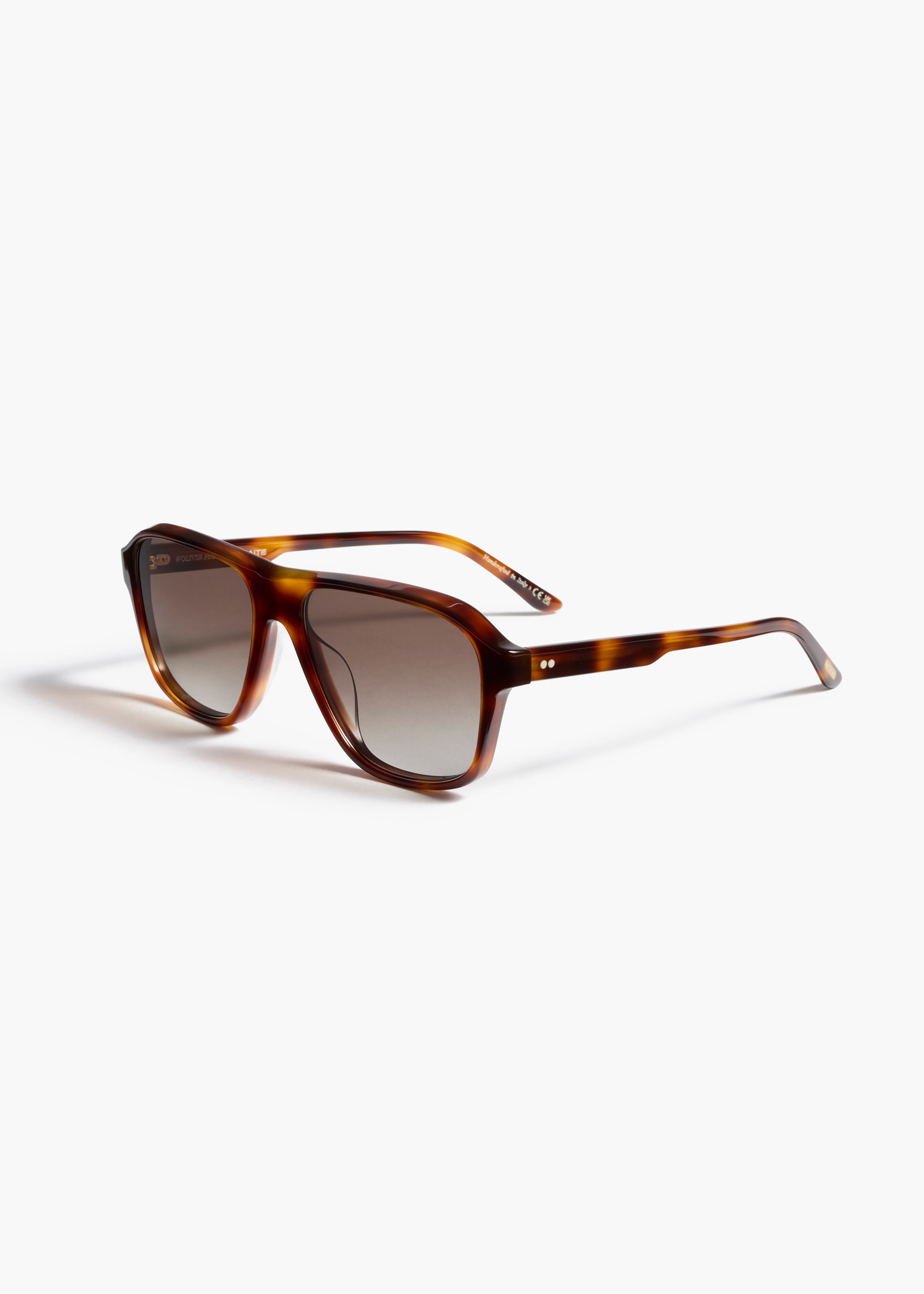 KHAITE - KHAITE x Oliver Peoples 1978RX in Dark Mahogany and Soft Tan Gradient