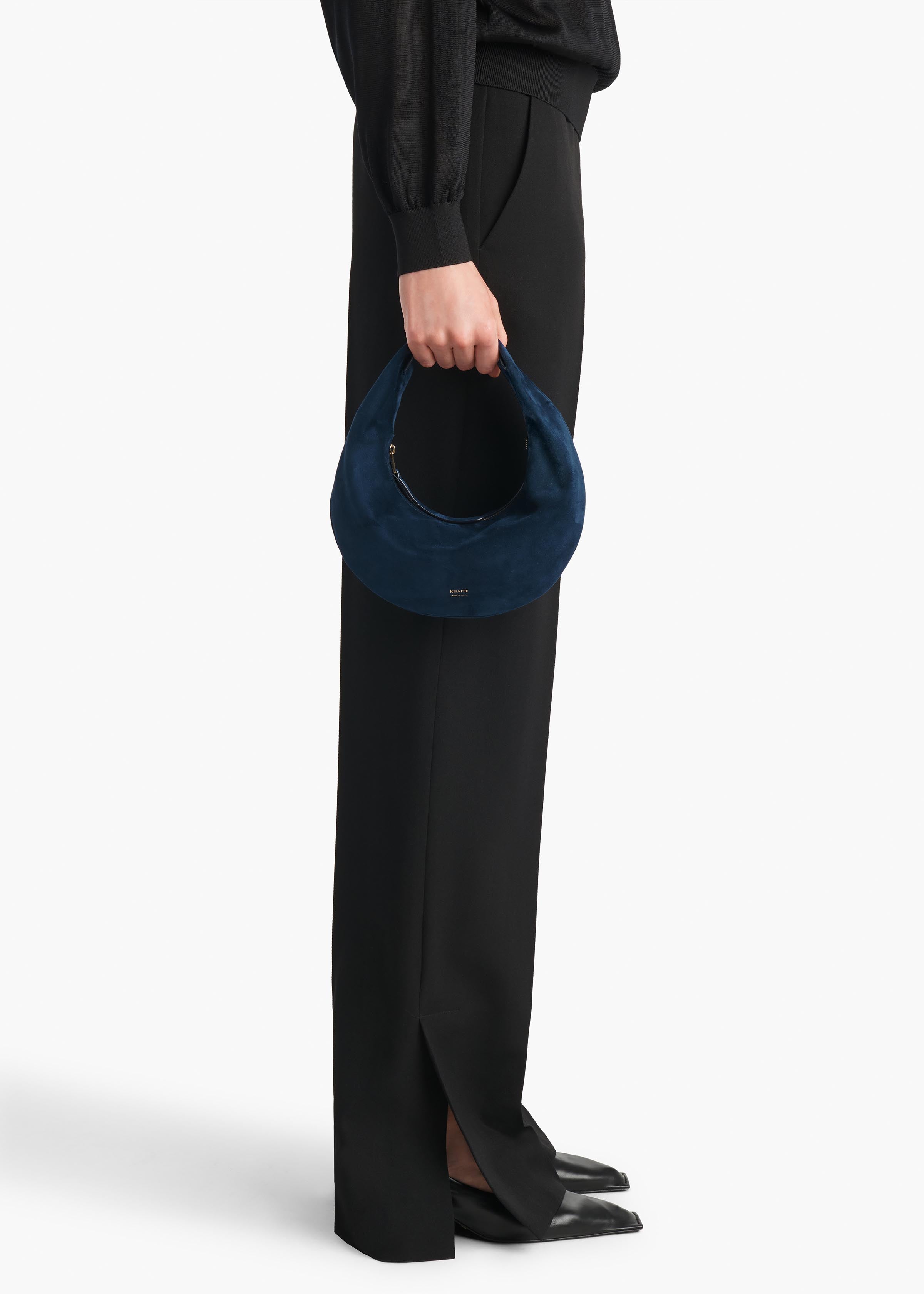 OLIVIA MINI HOBO MIDNIGHT NAVY H4023 726 358 E