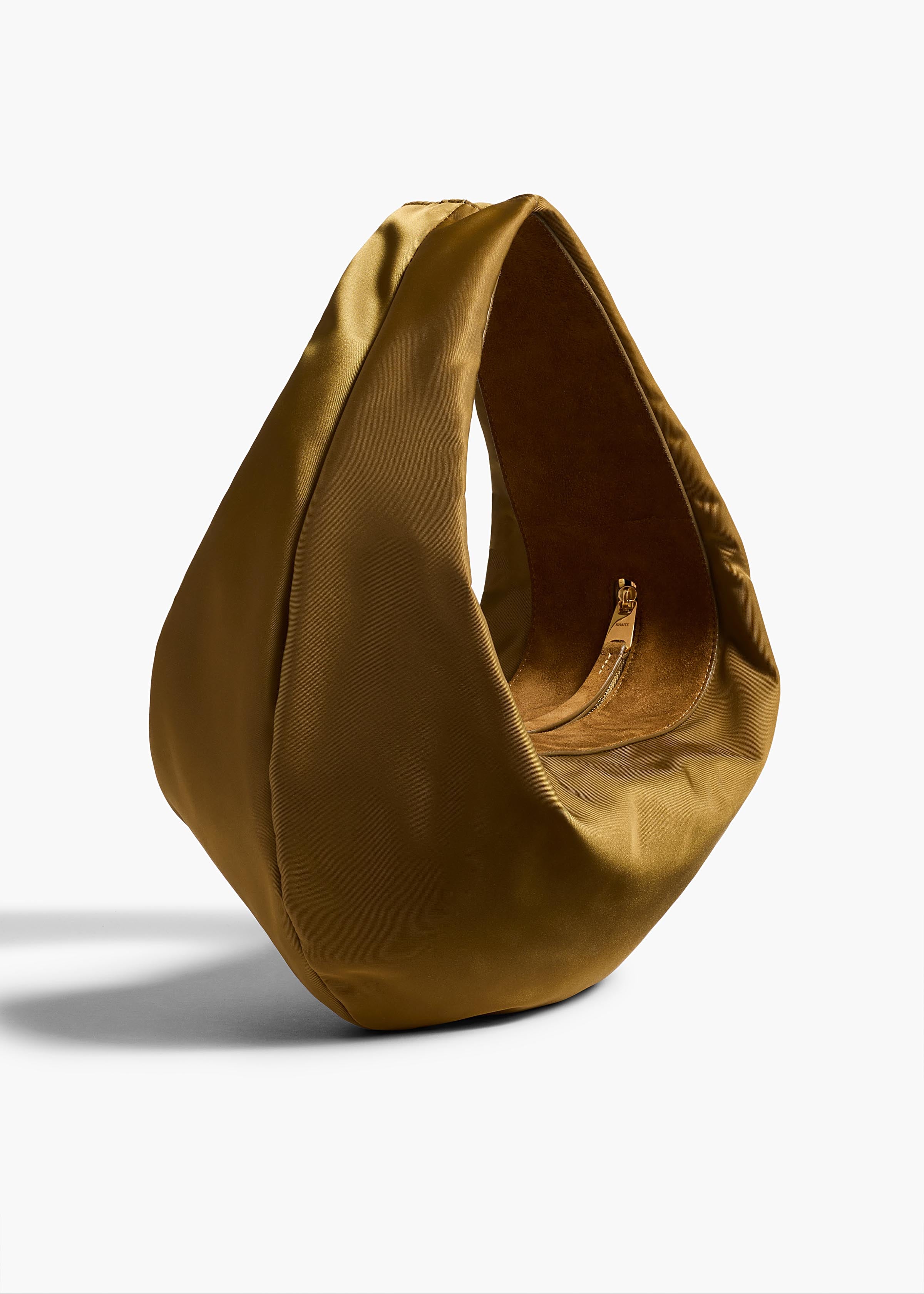 Medium Olivia Hobo in Safari Nylon BACK VIEW