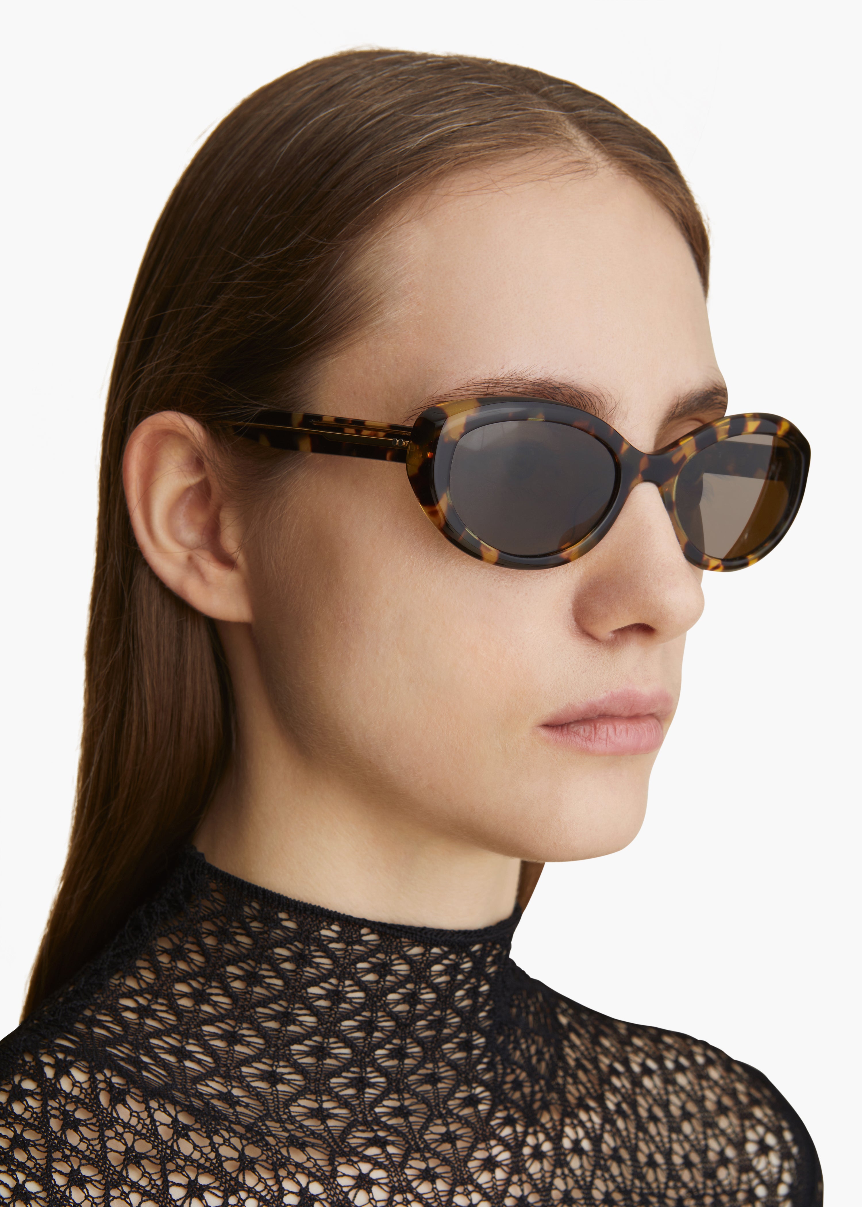 KHAITE x Oliver Peoples 1969C in Vintage DTB Styled View