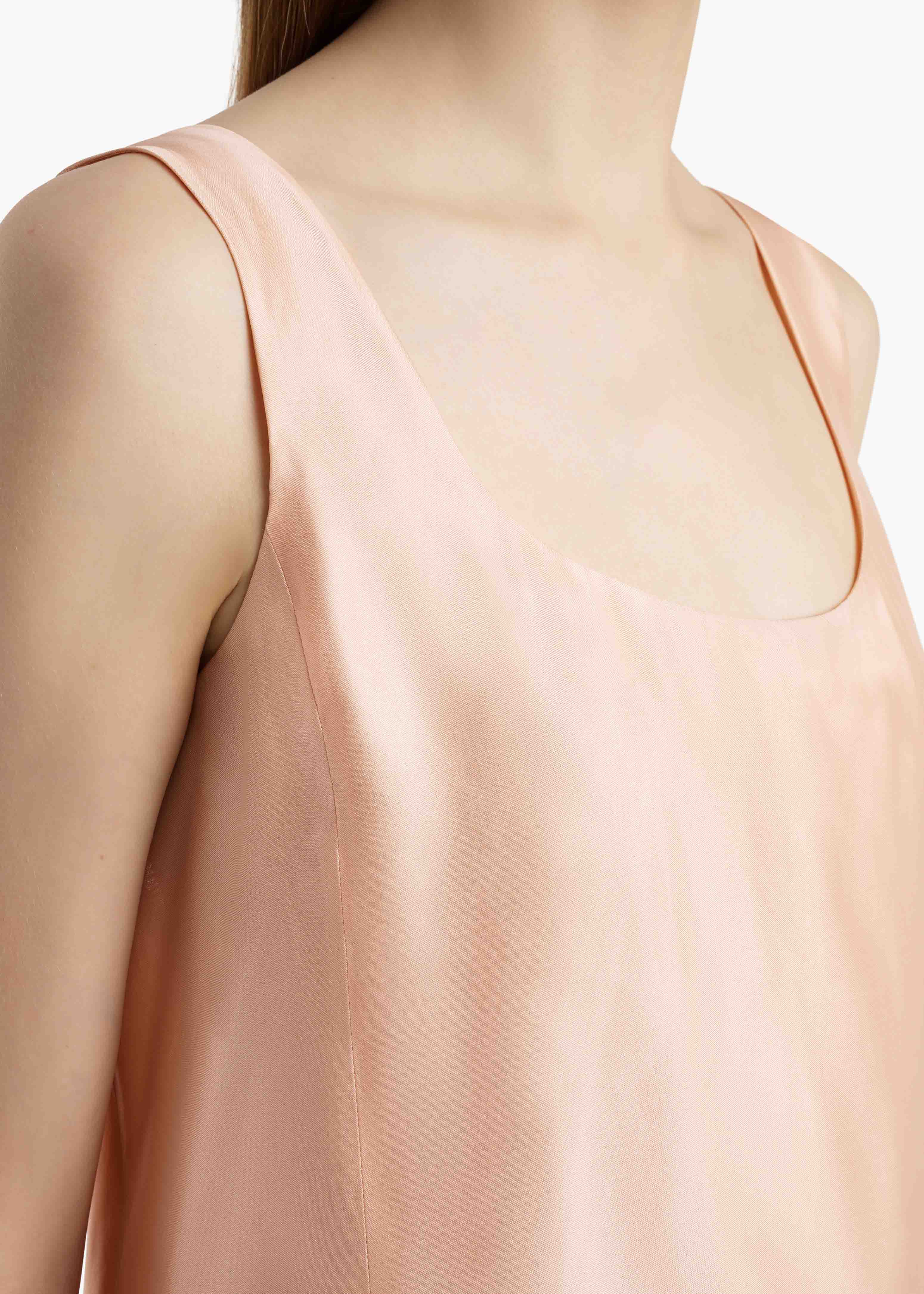 KHAITE - Parker Top in Light Peach