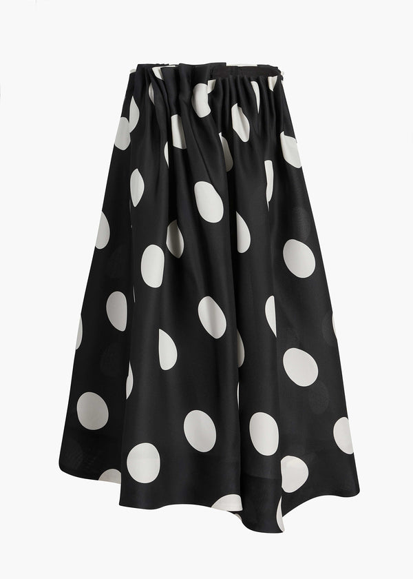 RILEY SKIRT LARGE DOT BLACK 41823020 661 GHOST