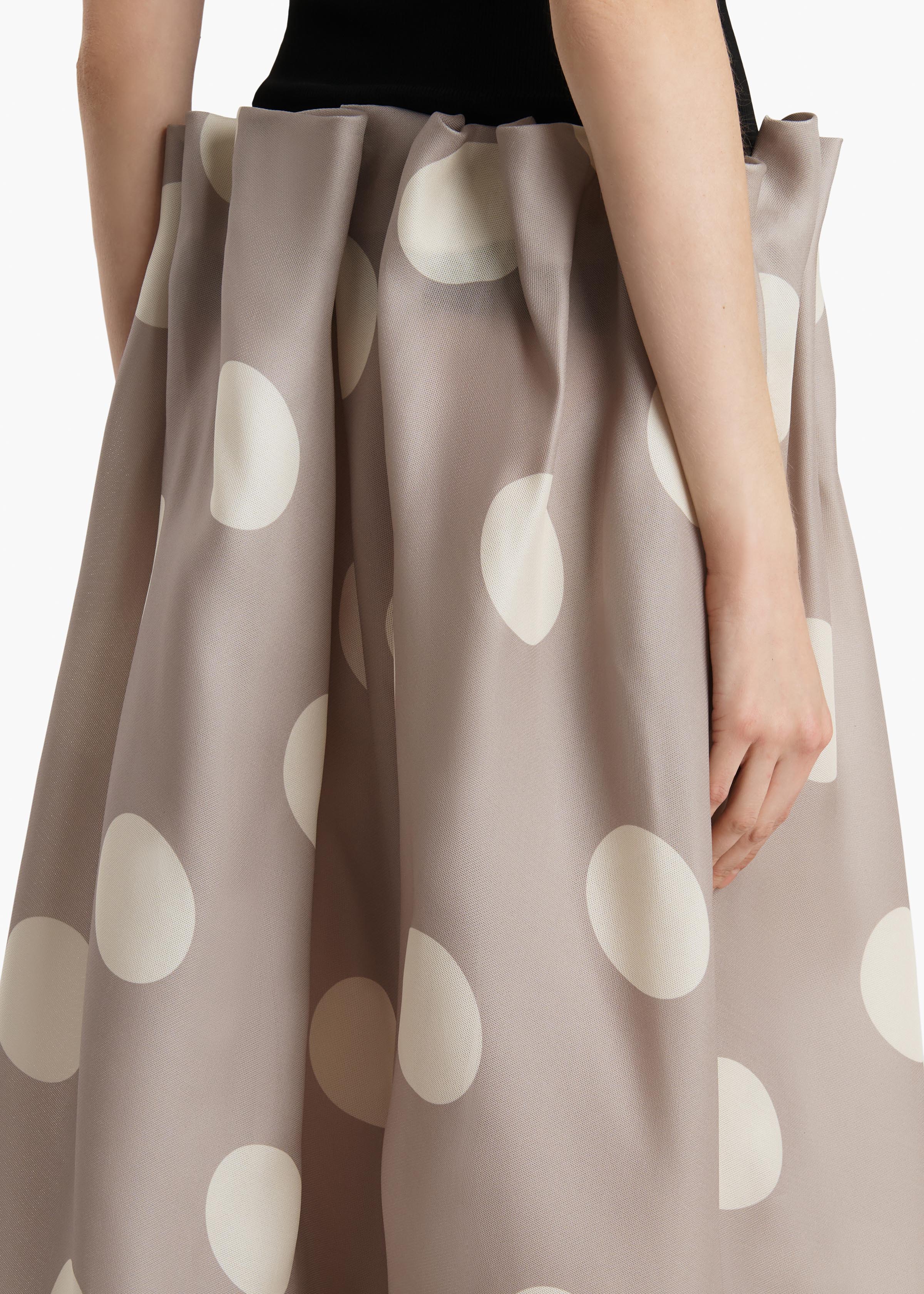 RILEY SKIRT LARGE DOT TEA STAIN 41823020 660 E