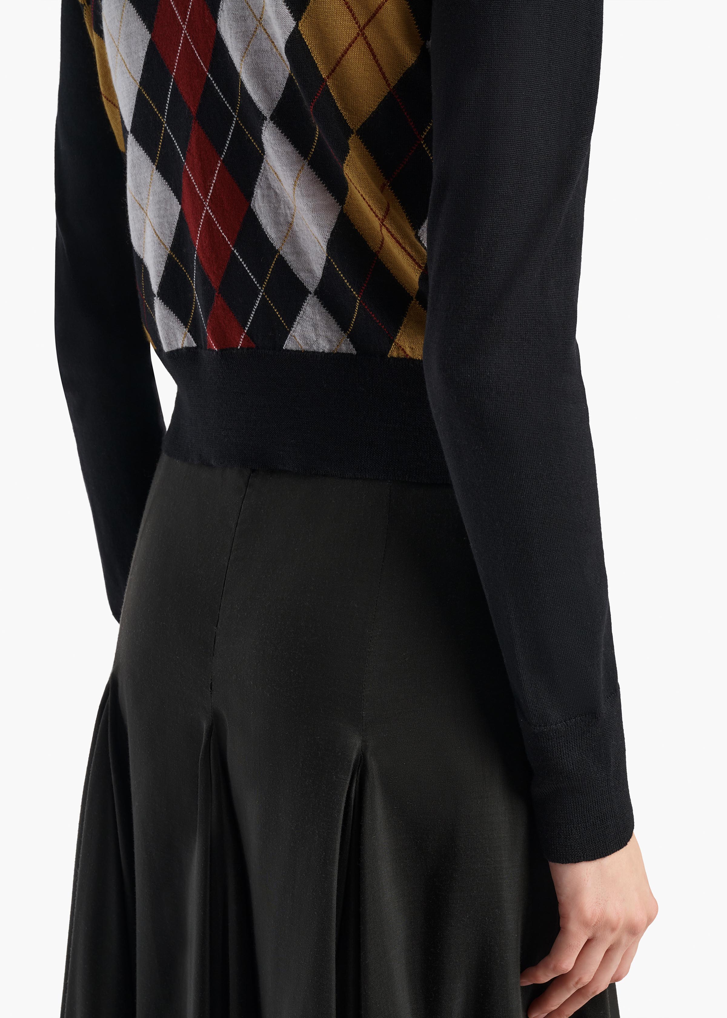 RITA CARDIGAN BLACK MULTI 18362551 283 E
