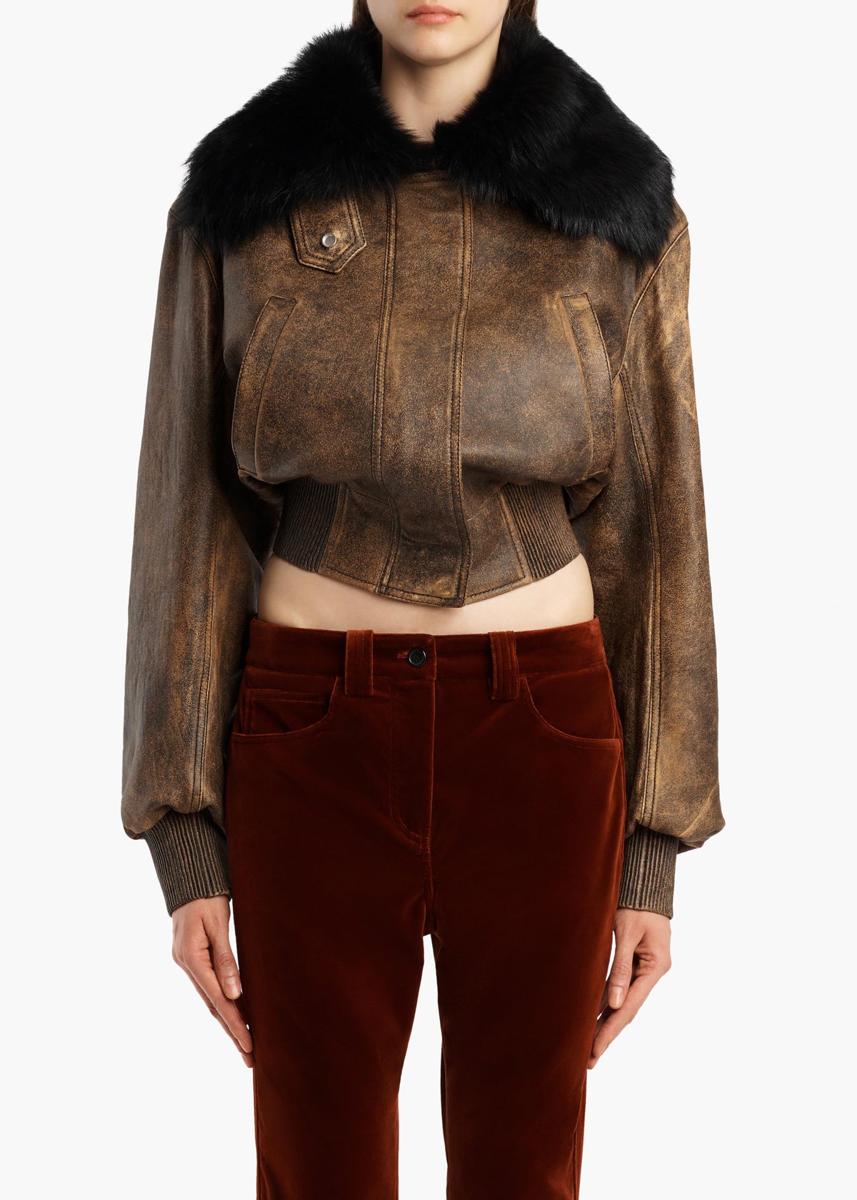 ROCCO JACKET DARK BROWN 6265787 950 B