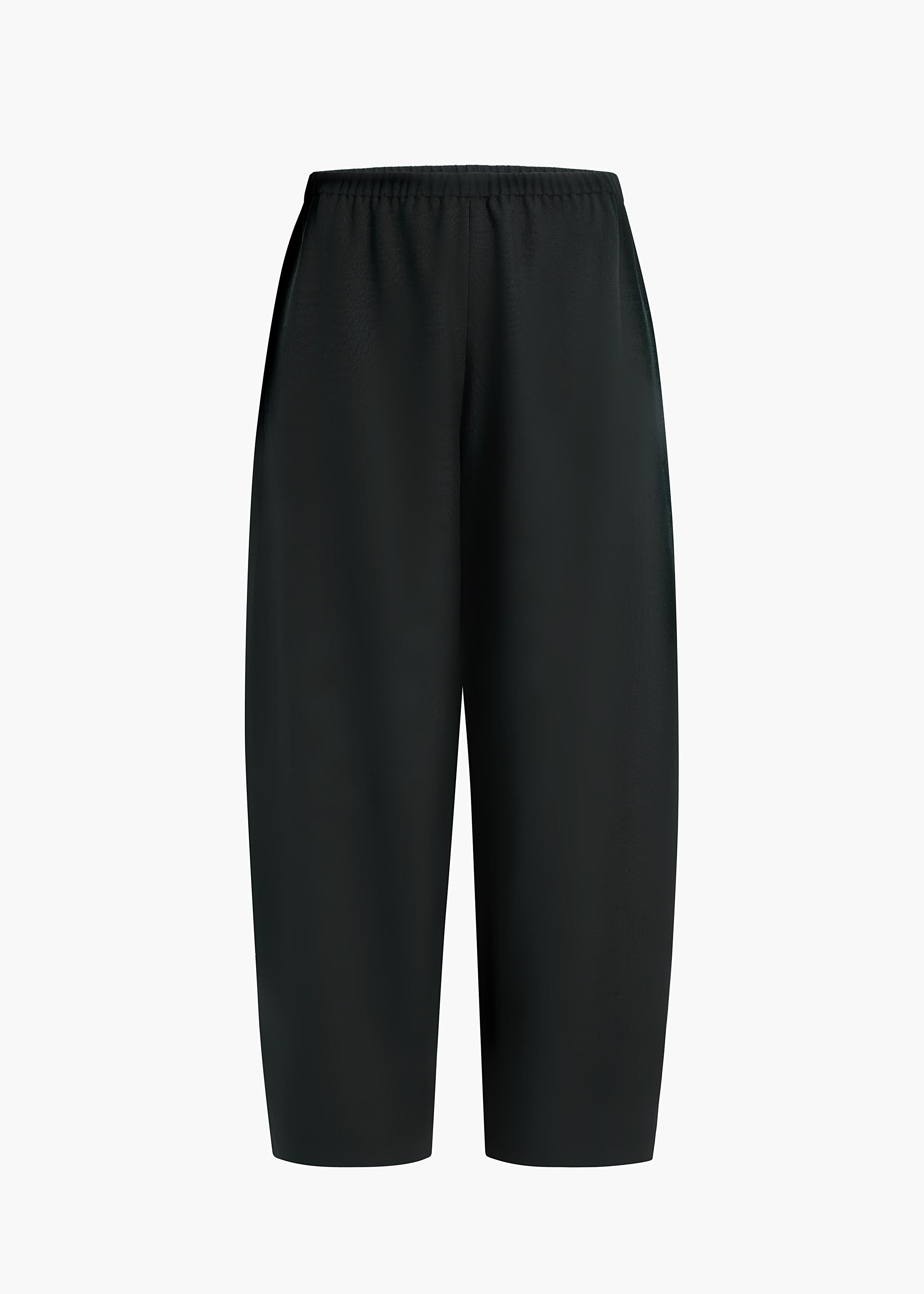 ROMA PANT BLACK WOOL 3212587 099BP GHOST