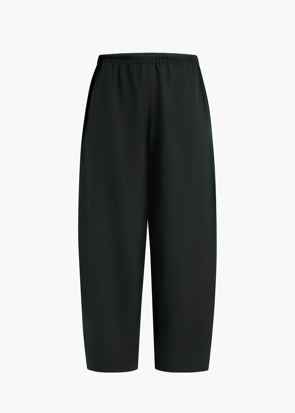 ROMA PANT BLACK WOOL 3212587 099BP GHOST