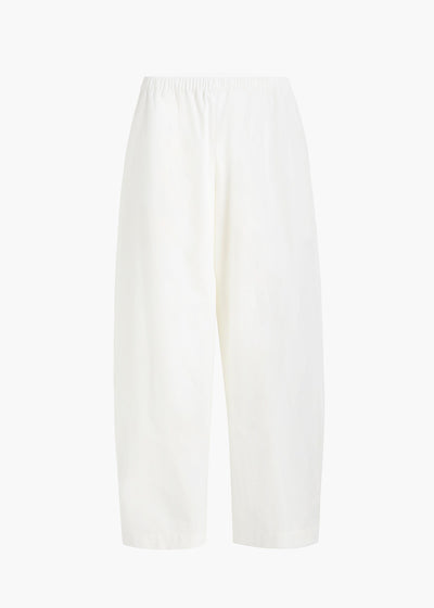 ROMA PANT CHALK POPLIN 3212195 168 GHOST