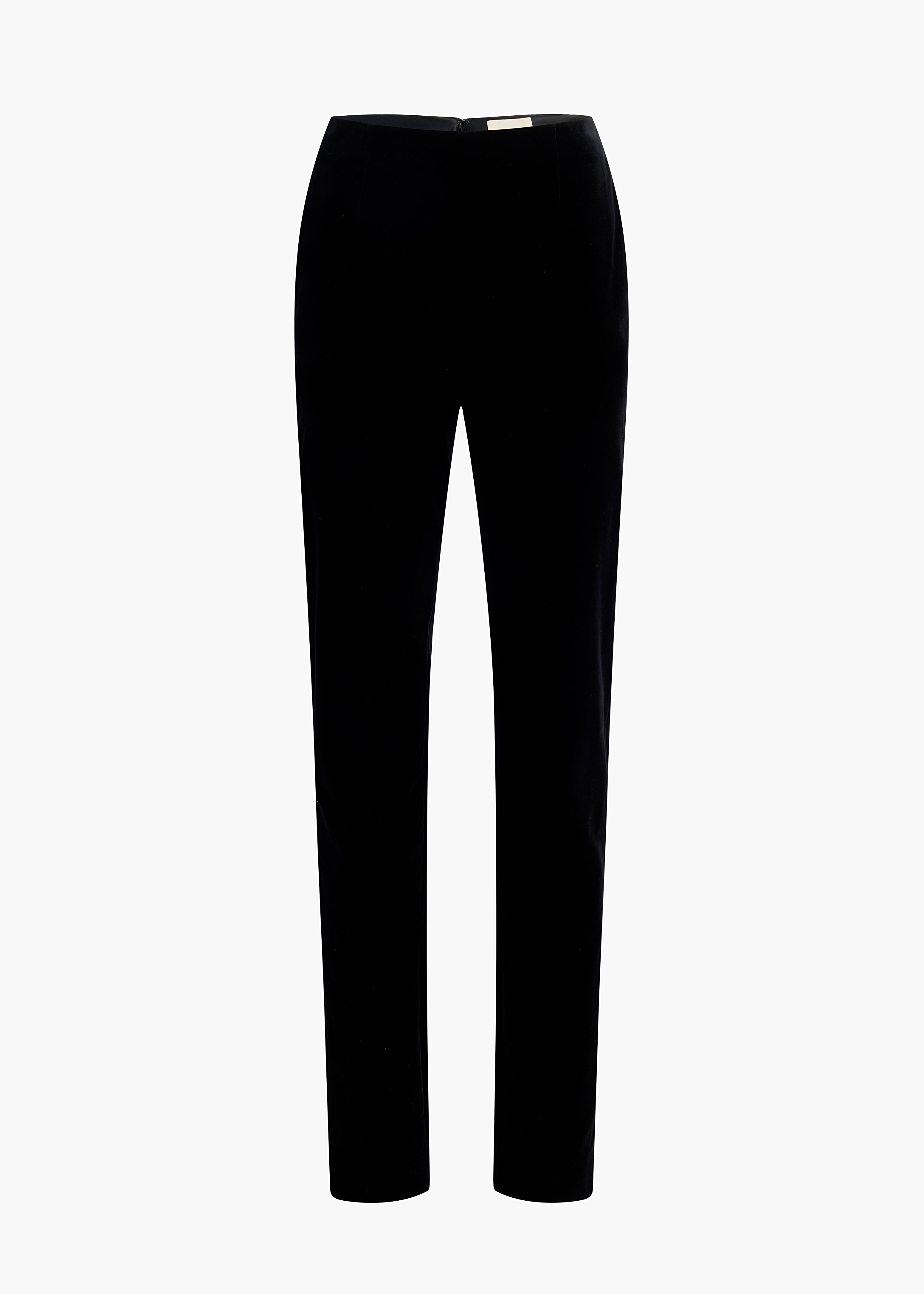 KHAITE - Ryden Pant in Black Velvet
