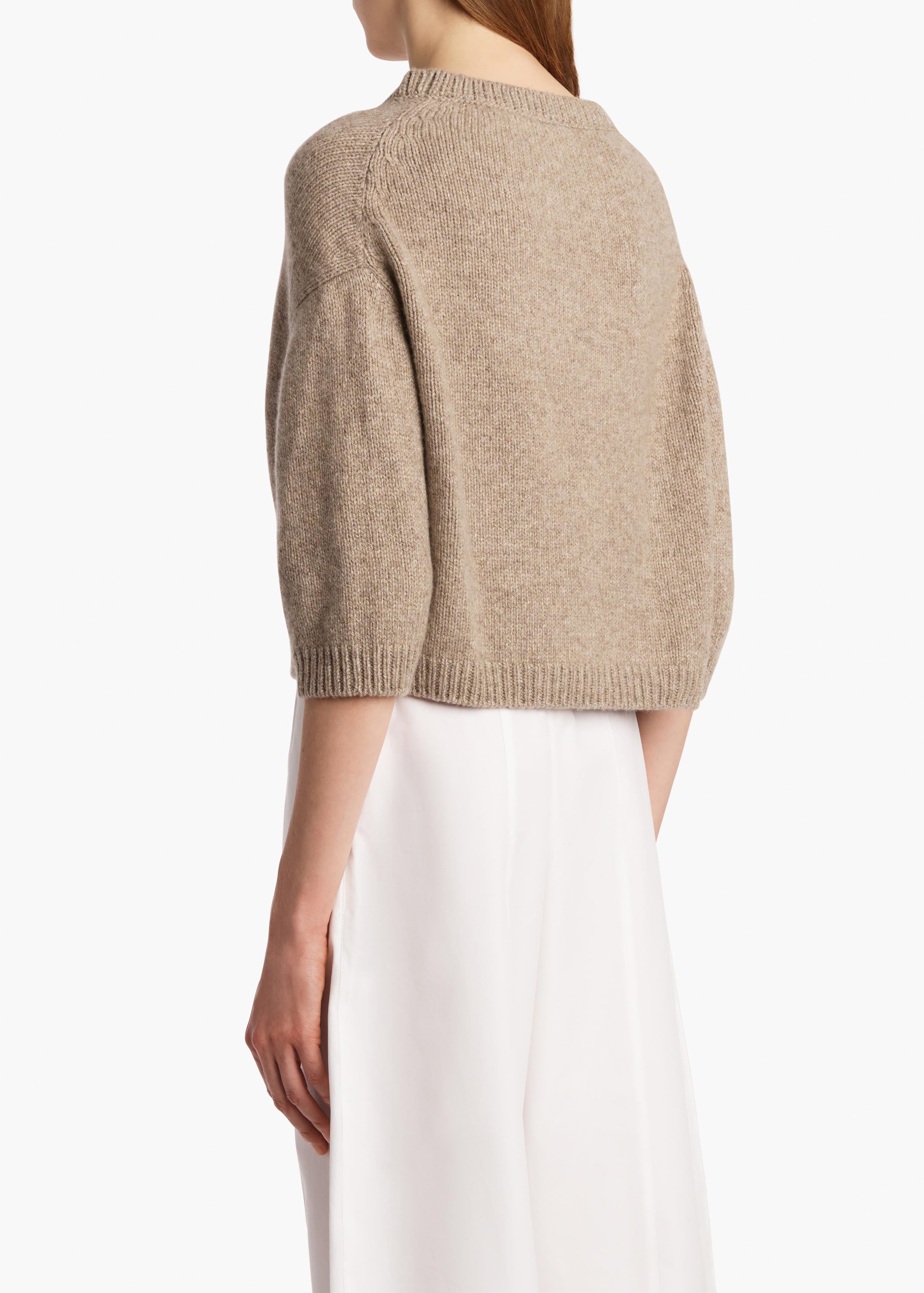 Sabina Sweater in Sepia BACK VIEW