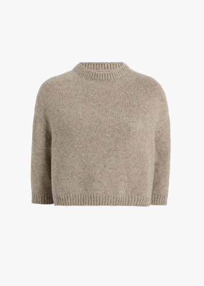 Sabina Sweater in Sepia FLAT VIEW