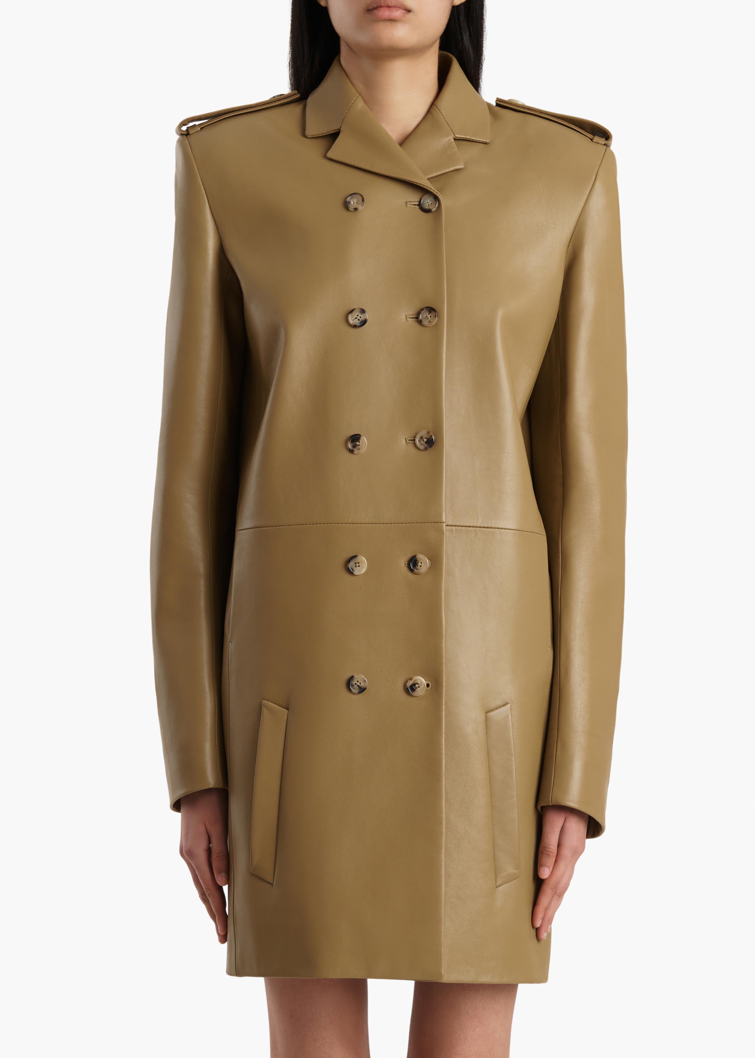 SADRA COAT GOLDEN OCHRE 71561012 980 B