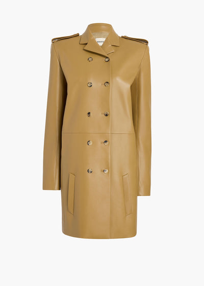 SADRA COAT GOLDEN OCHRE 71561012 980 GHOST Alt