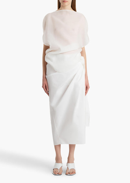 SHAY SKIRT CHALK 4188195 168 A STYLED