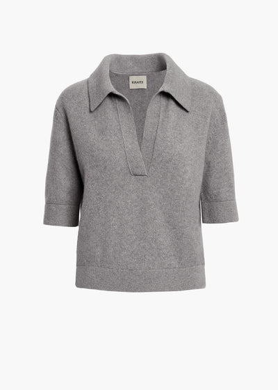 SHRUNKEN JO IN WARM GREY FLAT VIEW