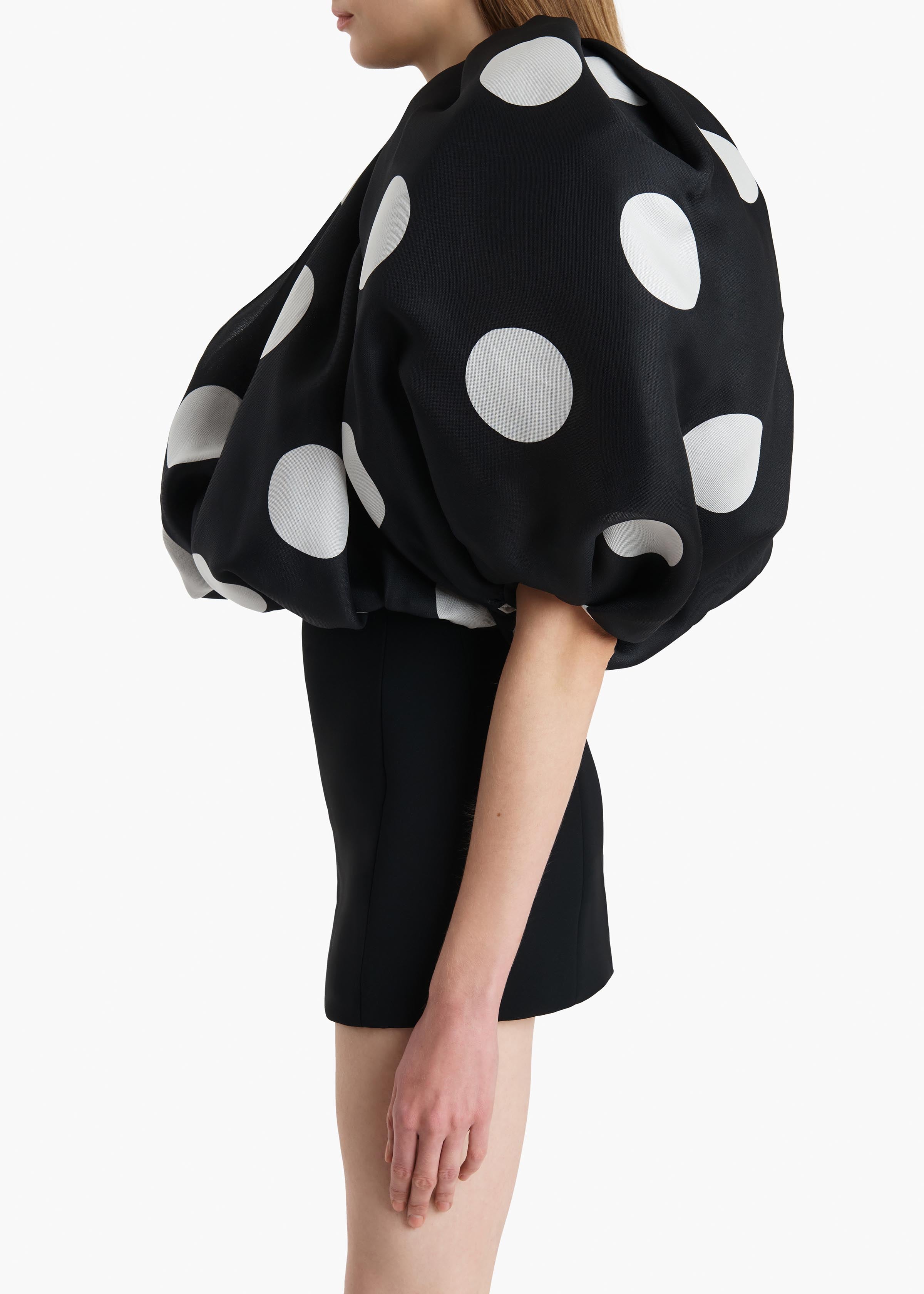 SIEL DRESS MEDIUM DOT BLACK 56123020 663 E