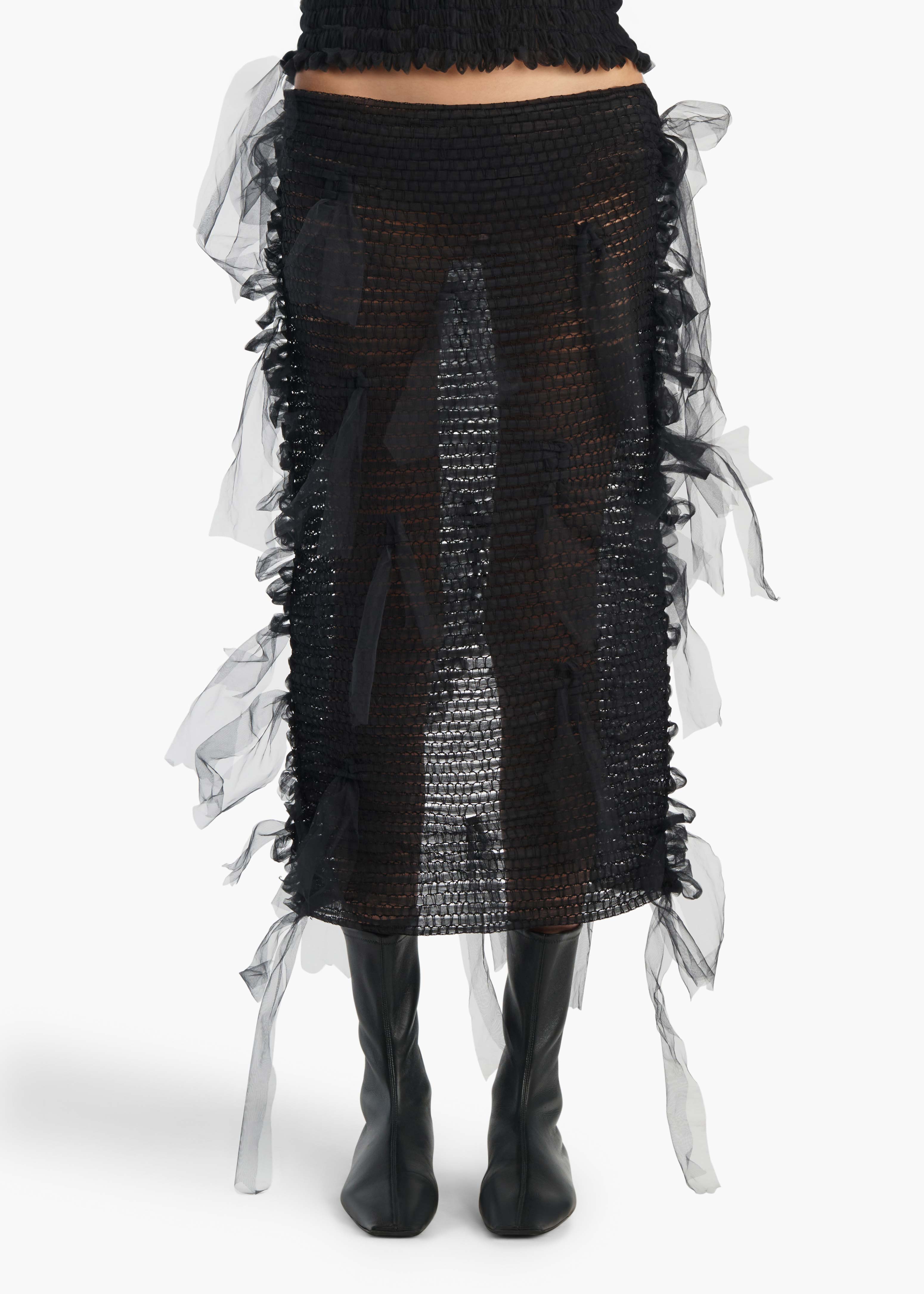 SIGNE SKIRT BLACK 18333465 200 B