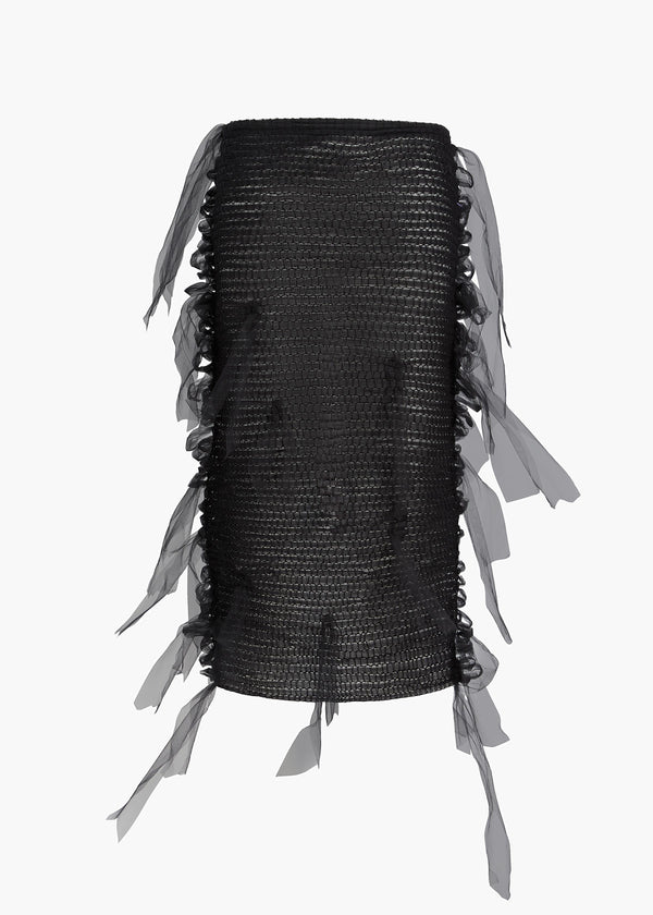 SIGNE SKIRT BLACK 18333465 200 GHOST