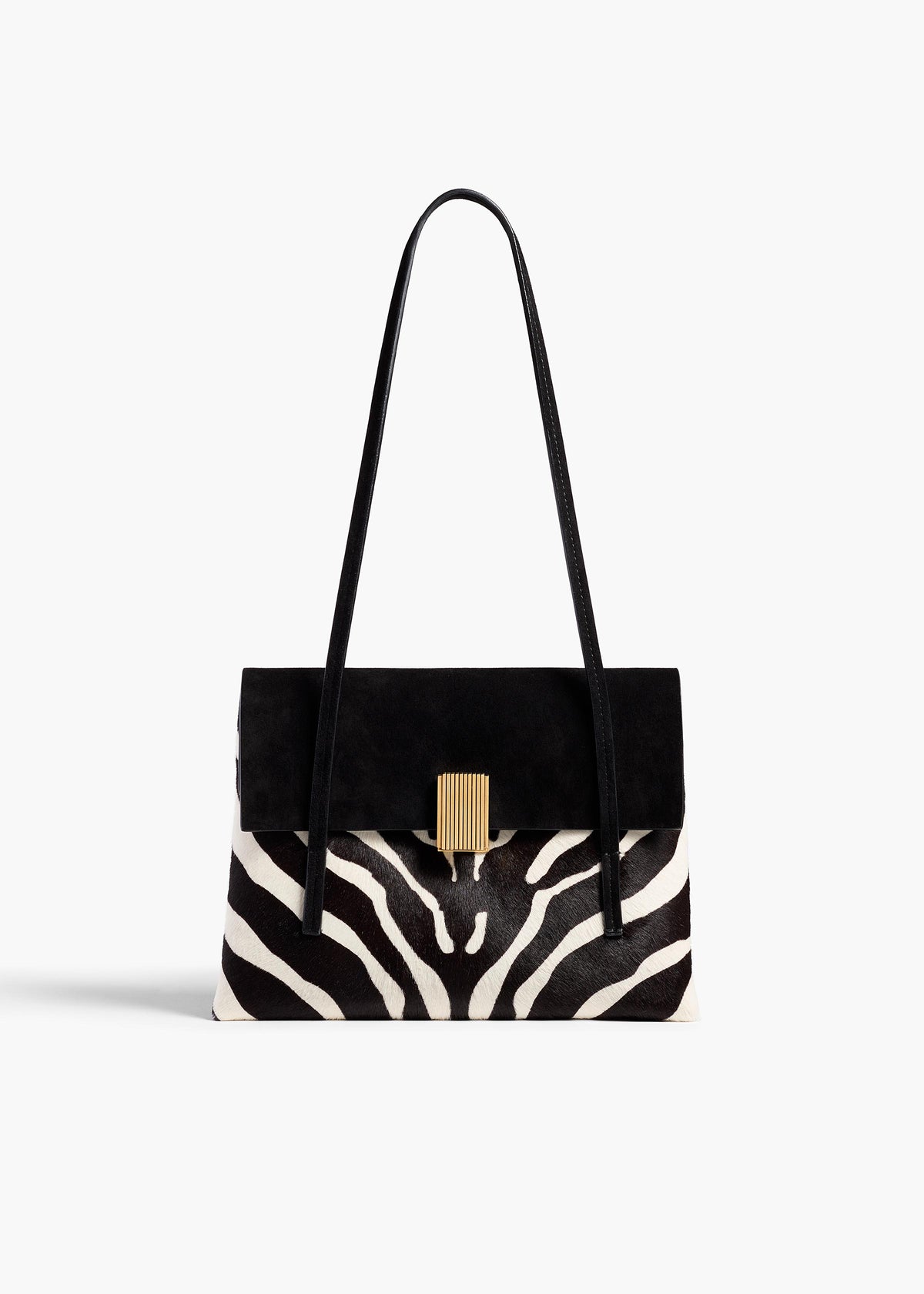 SOFT BLAKE SMALL SHOULDER BAG BLACK WHITE H2067 1113 294 A
