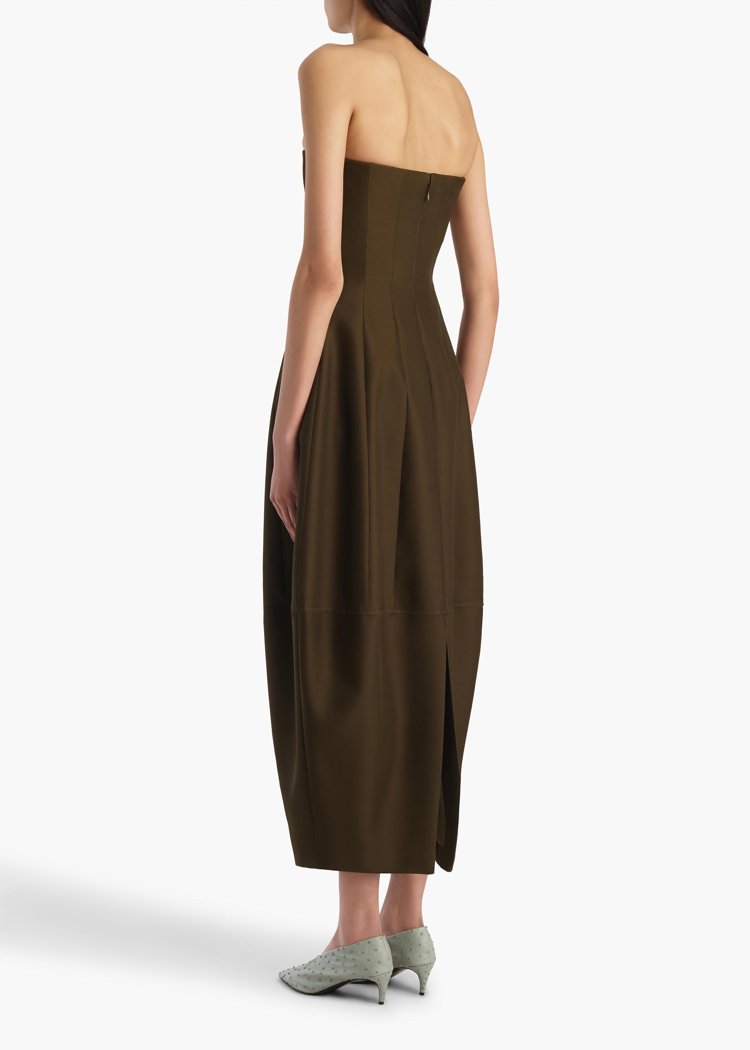 STELA DRESS DARK OLIVE 5651582 429 C