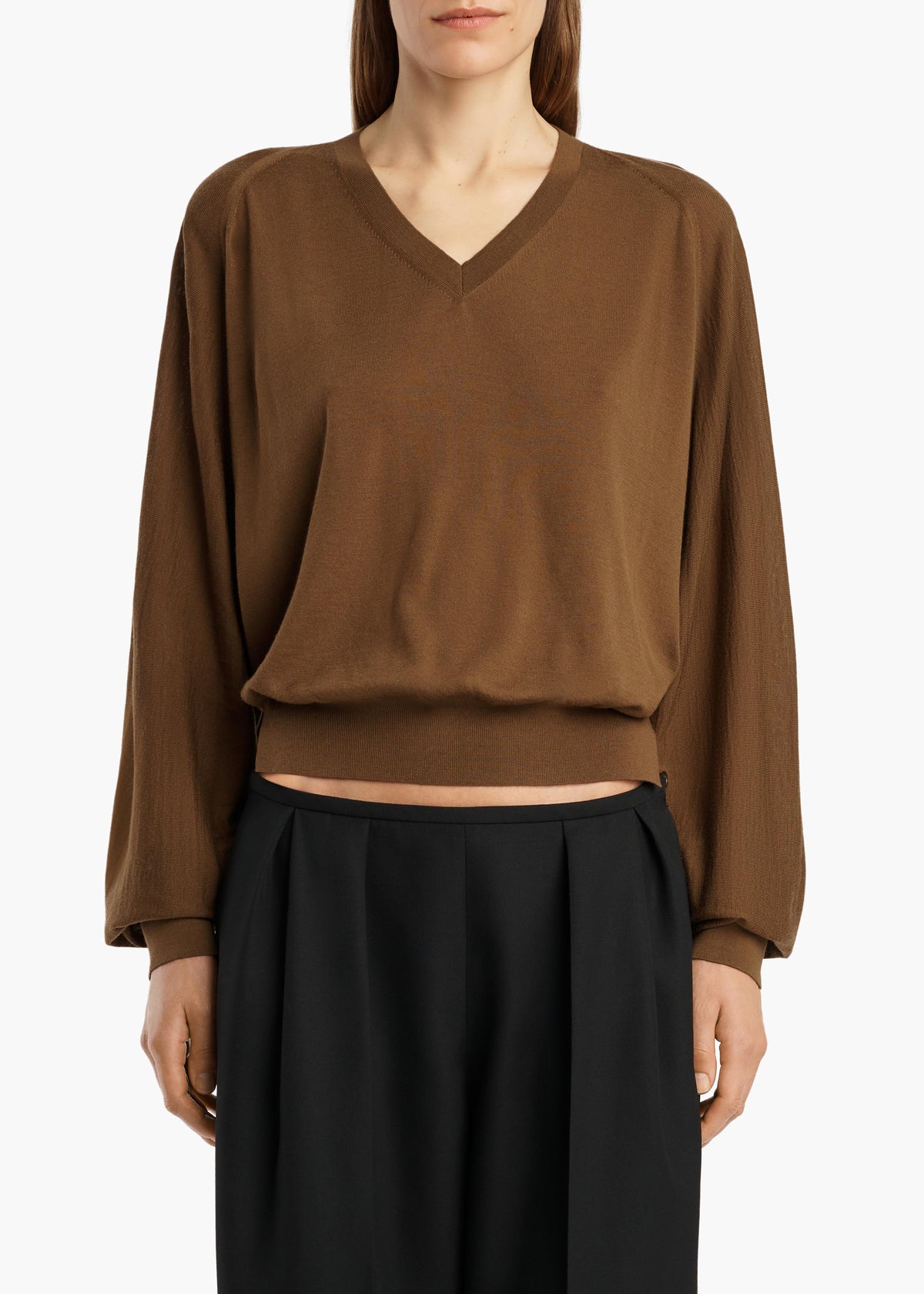 SUZANNE SWEATER BROWN 18489544 900 B