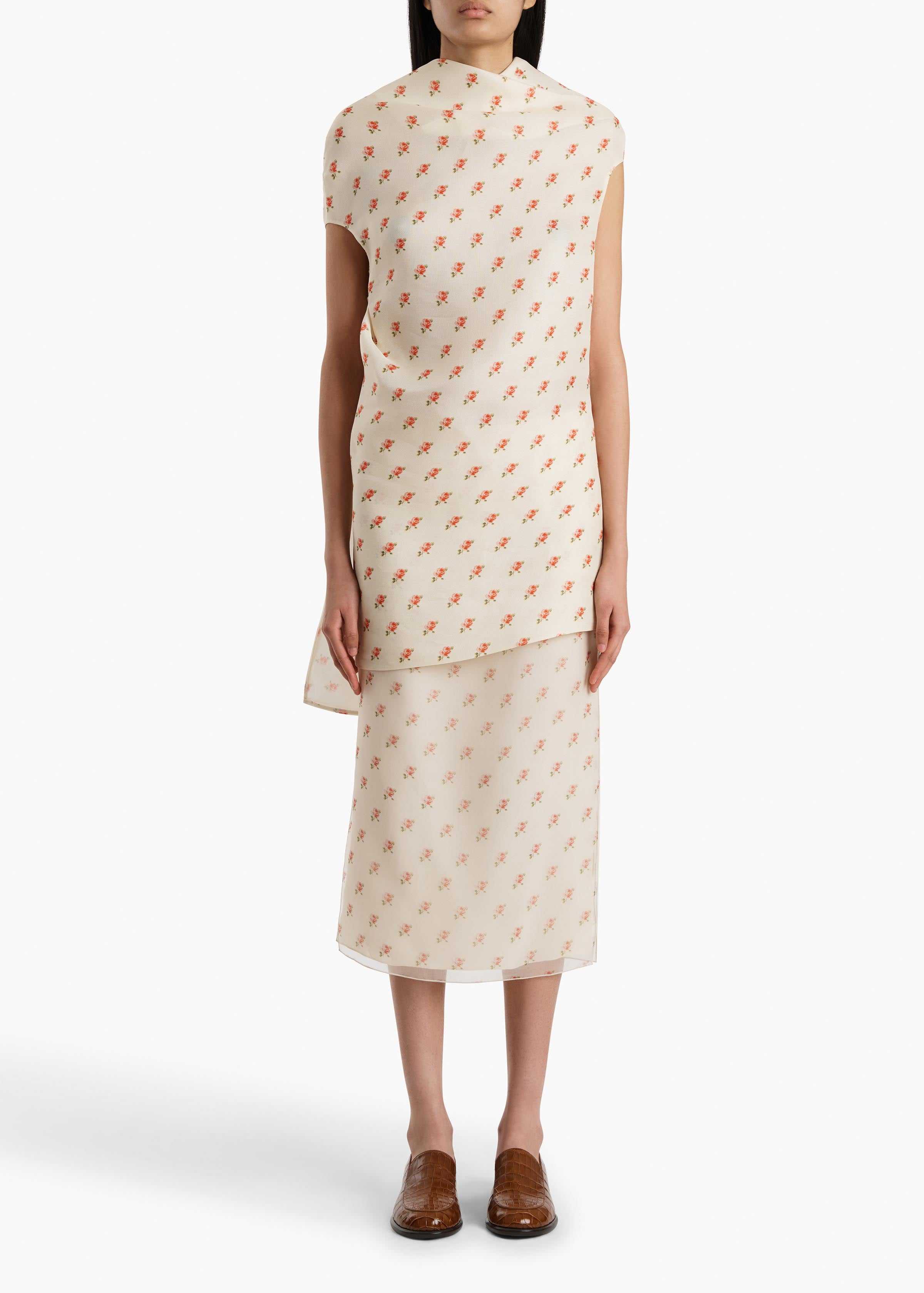 SYDNI SKIRT SOFT PINK 41863436 510 A STYLED