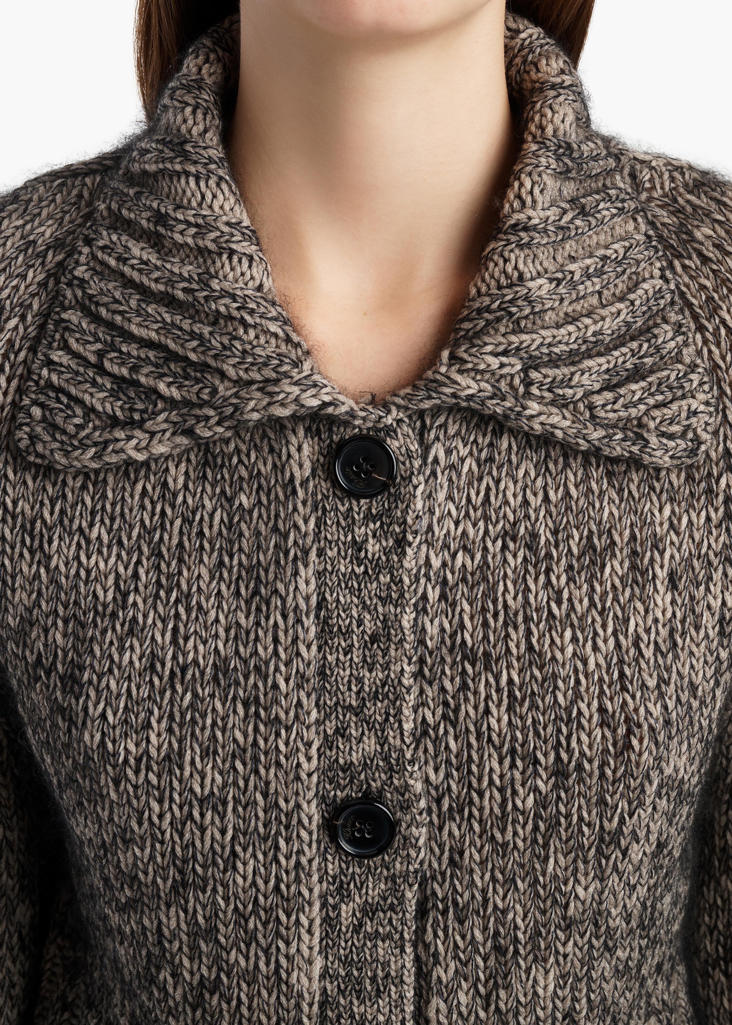 TAKEO CARDIGAN SEPIA BLACK MULTI 18403675 792 D
