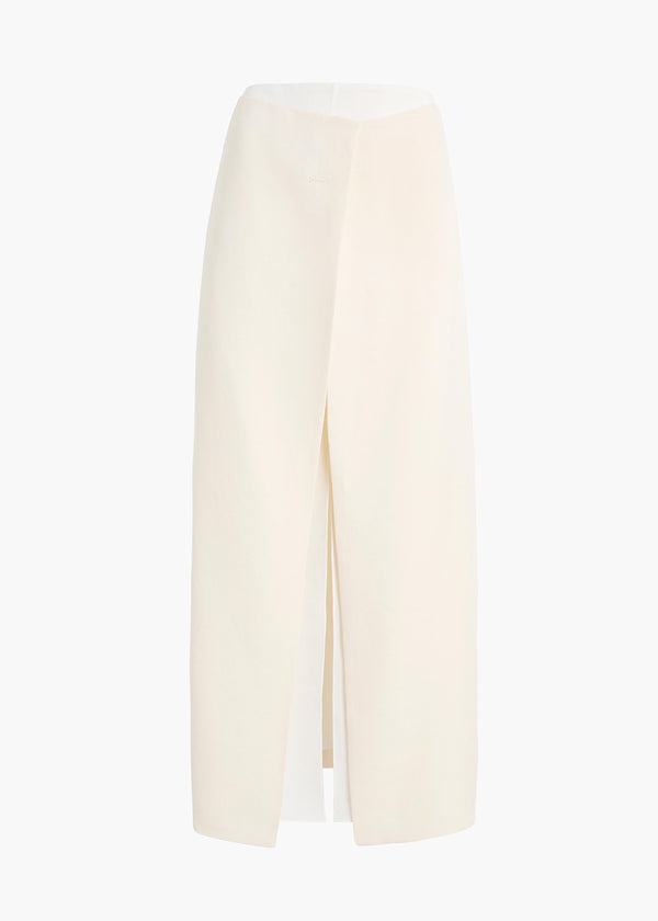 TAL SKIRT CREAM LINEN 4194232 103 GHOST