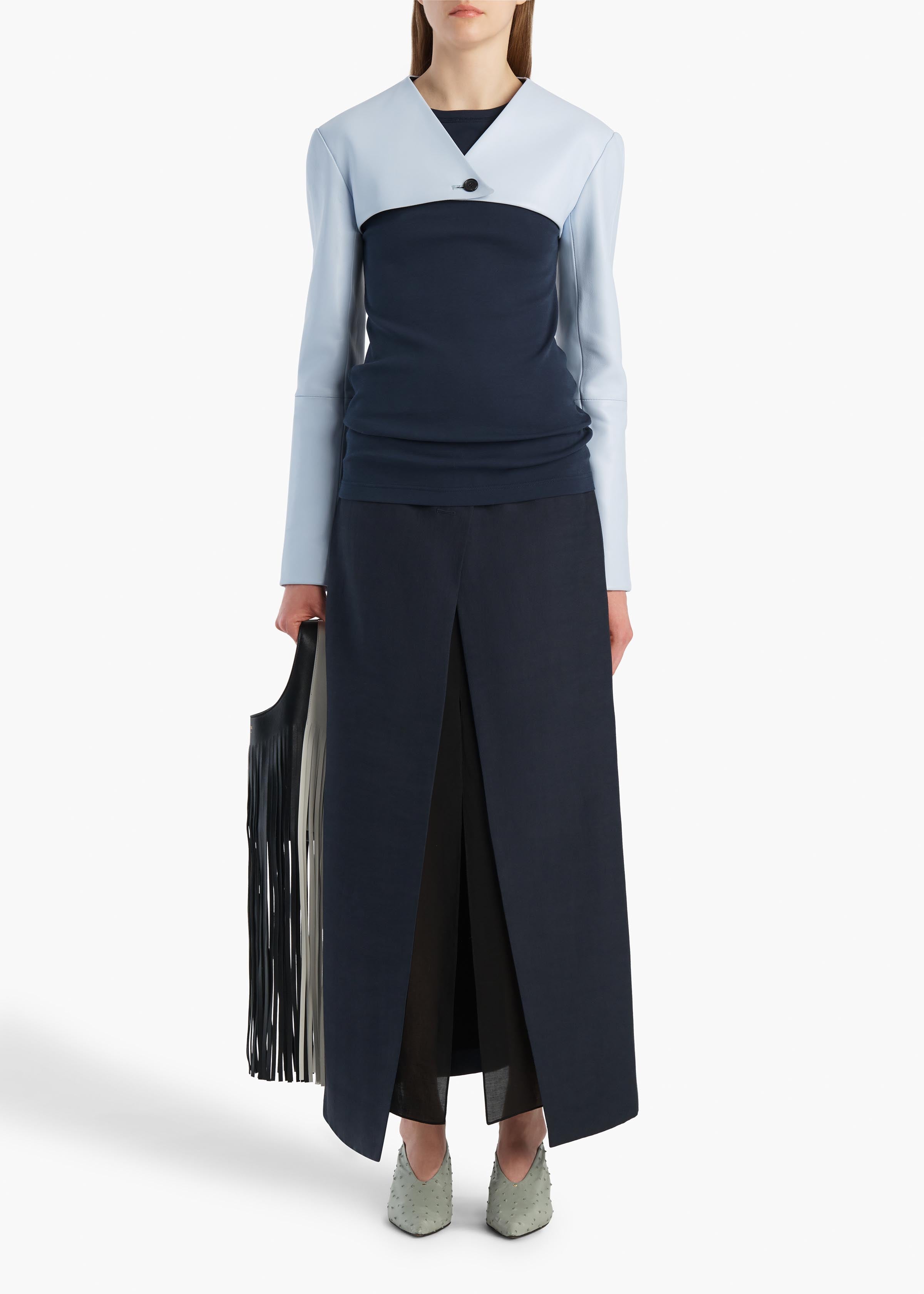 TAL SKIRT DARK NAVY 4194232 979 A STYLED