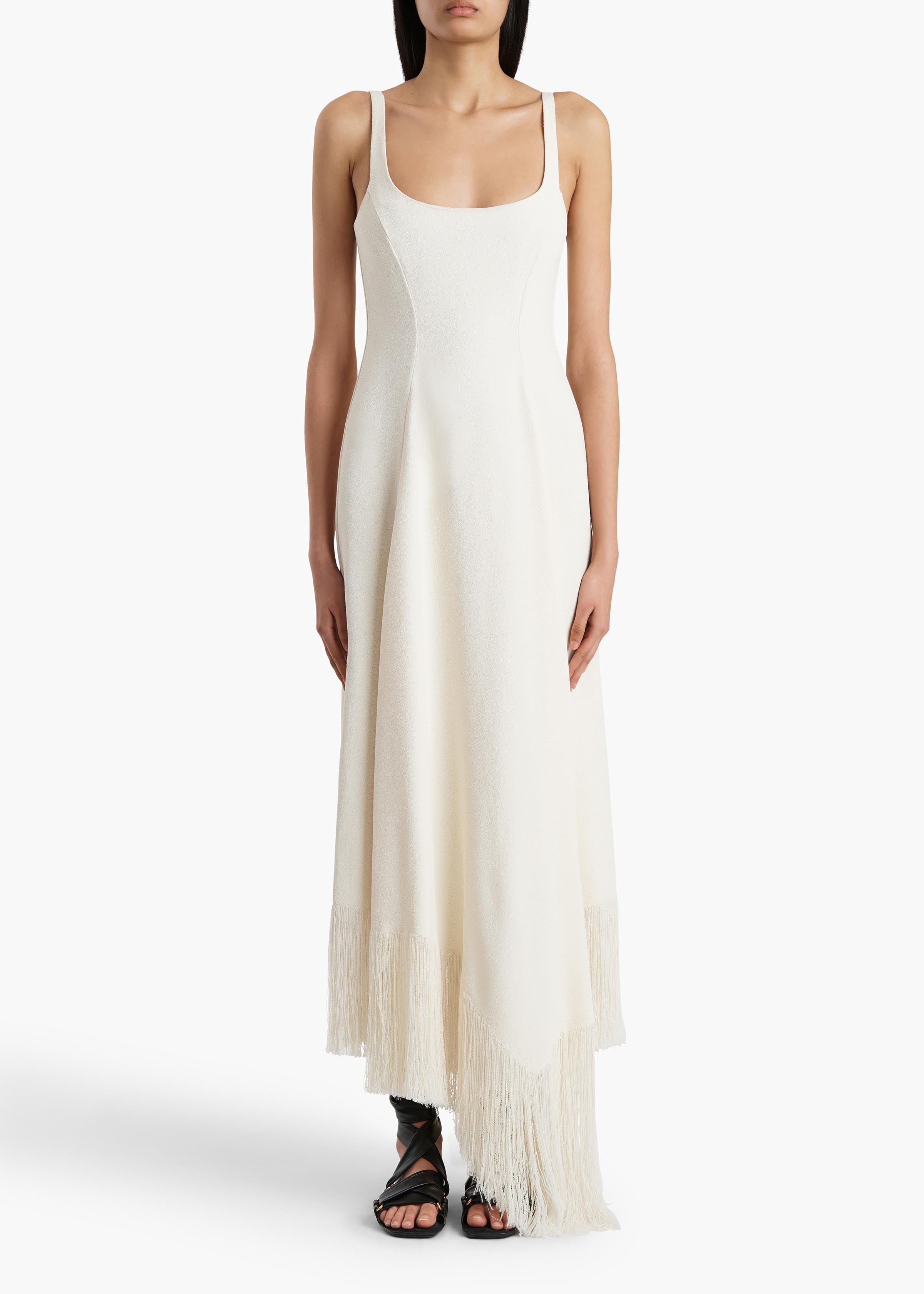 VIVIAN DRESS CREAM 56224223 103 A STYLED