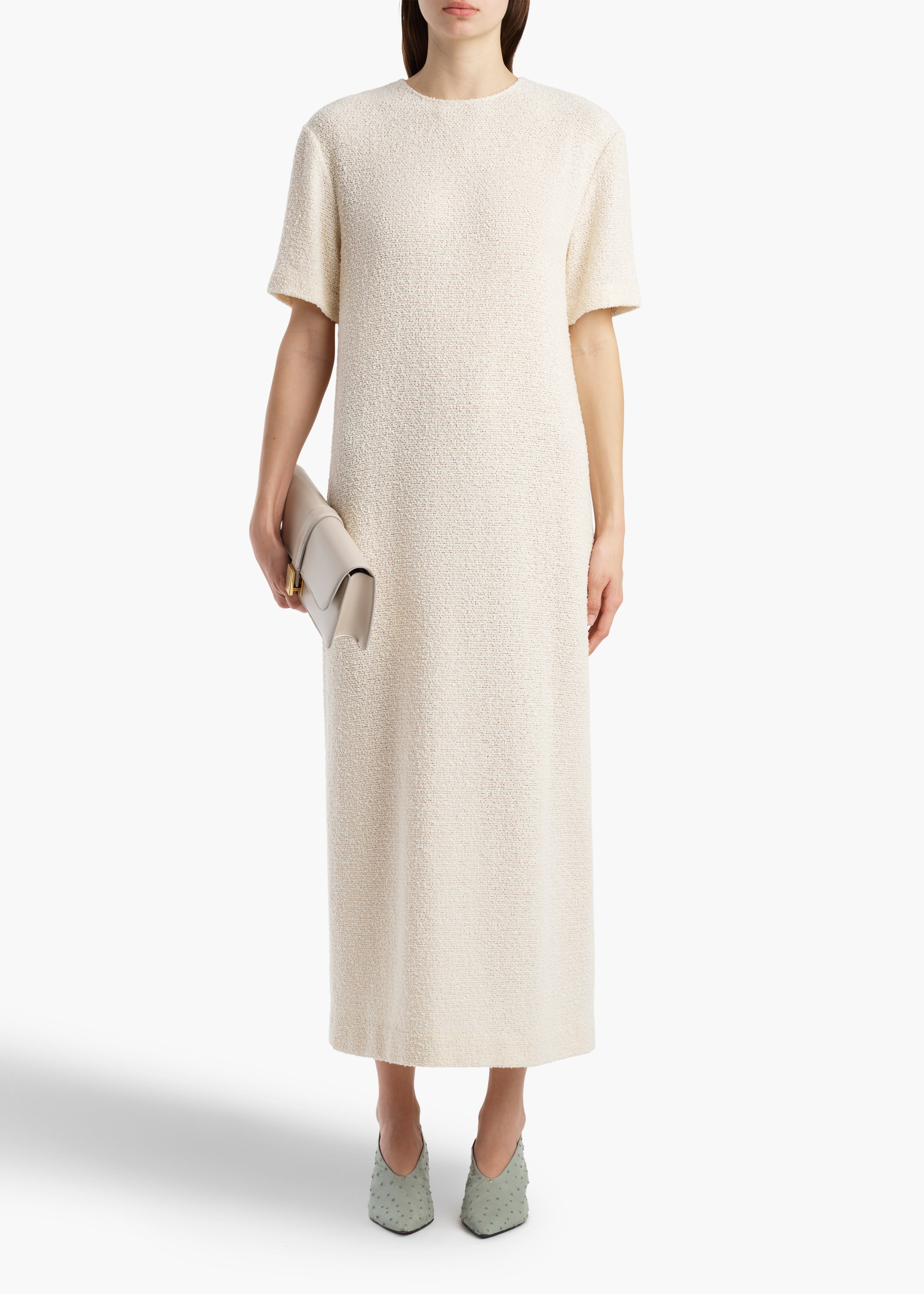 KHAITE - Webber Dress in Natural