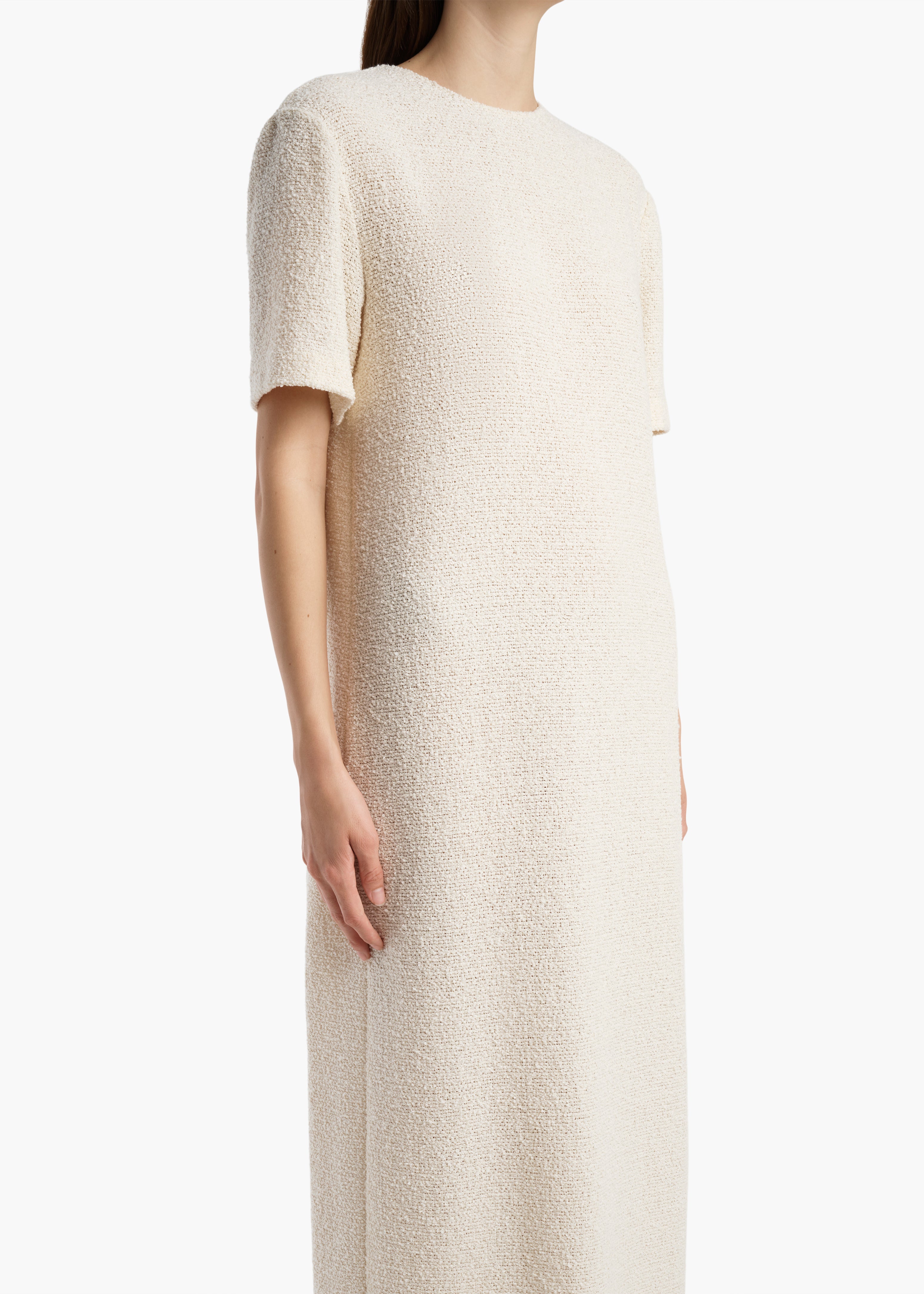 KHAITE - Webber Dress in Natural