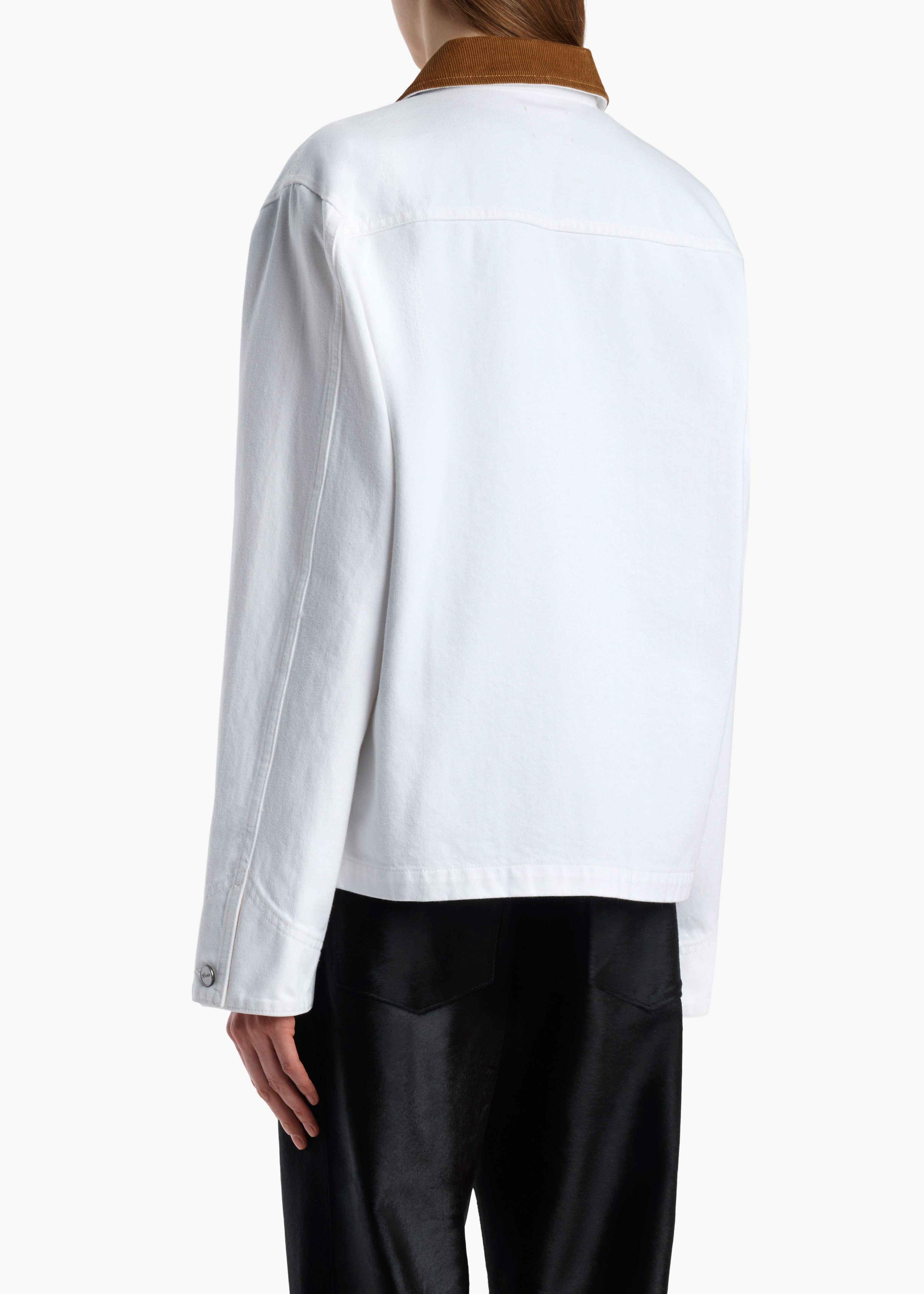 KHAITE - Wyatt Jacket in White