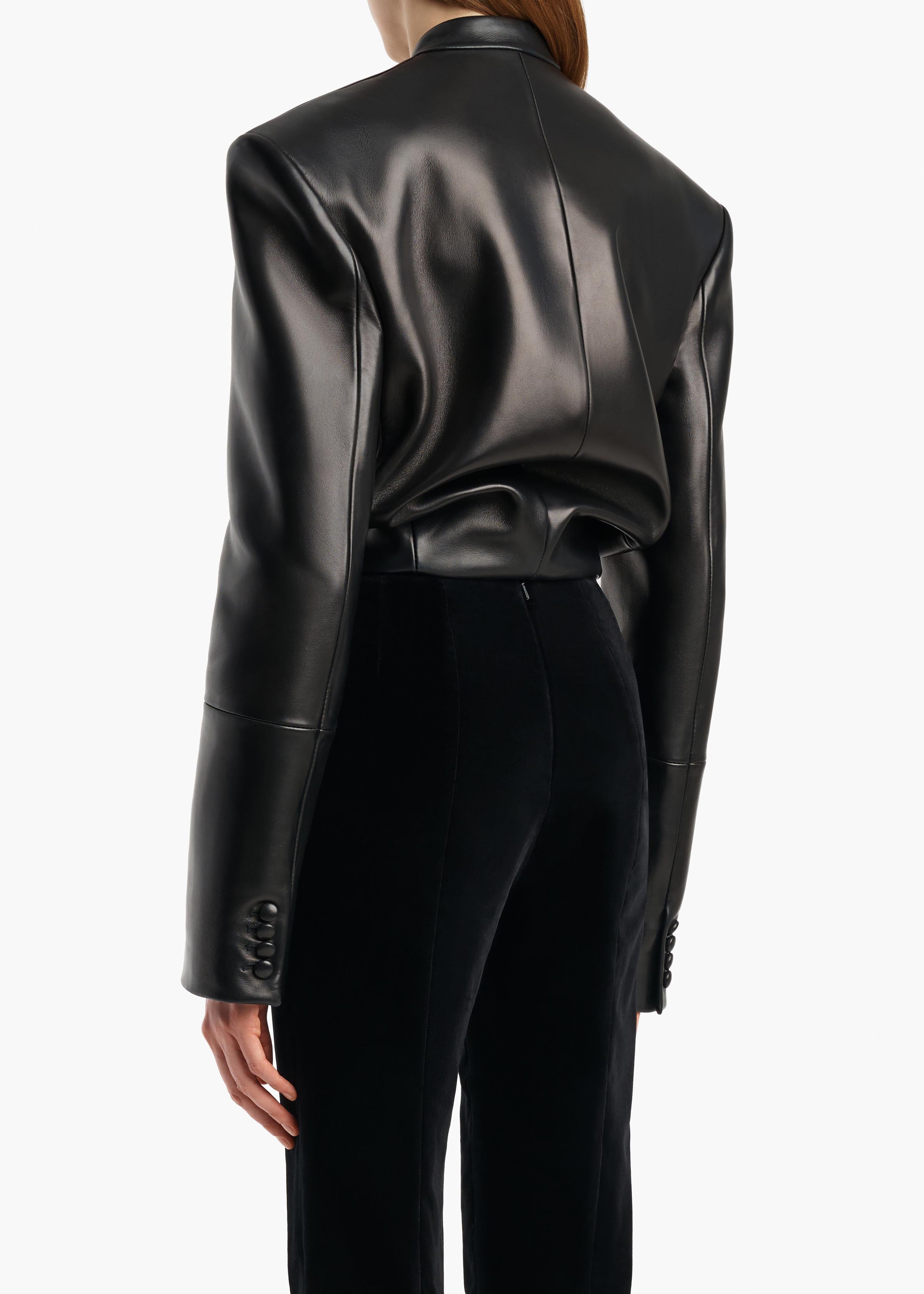 YORK JACKET W CORD EMBROIDERY BLACK 62551012 200 C