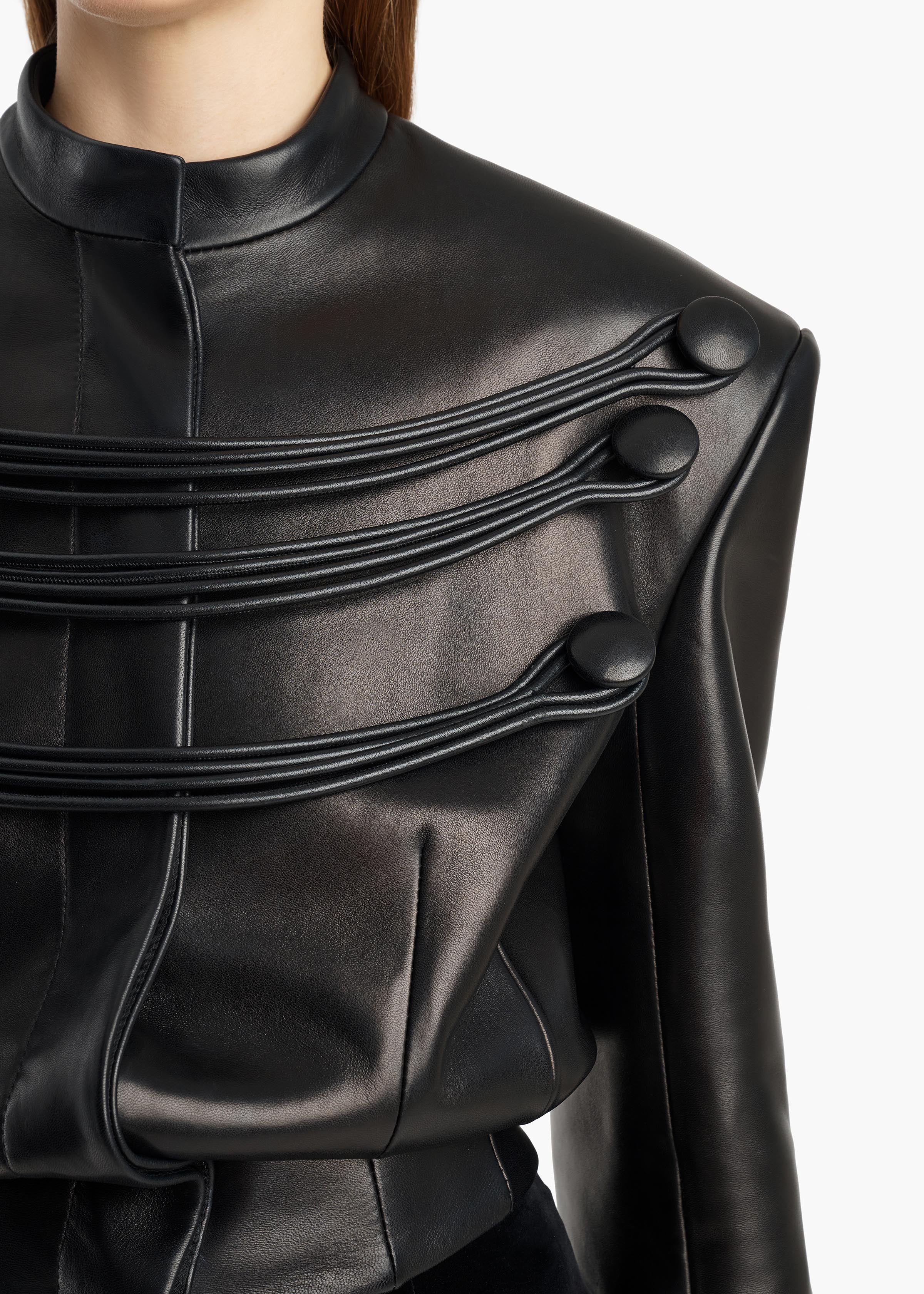 YORK JACKET W CORD EMBROIDERY BLACK 62551012 200 E