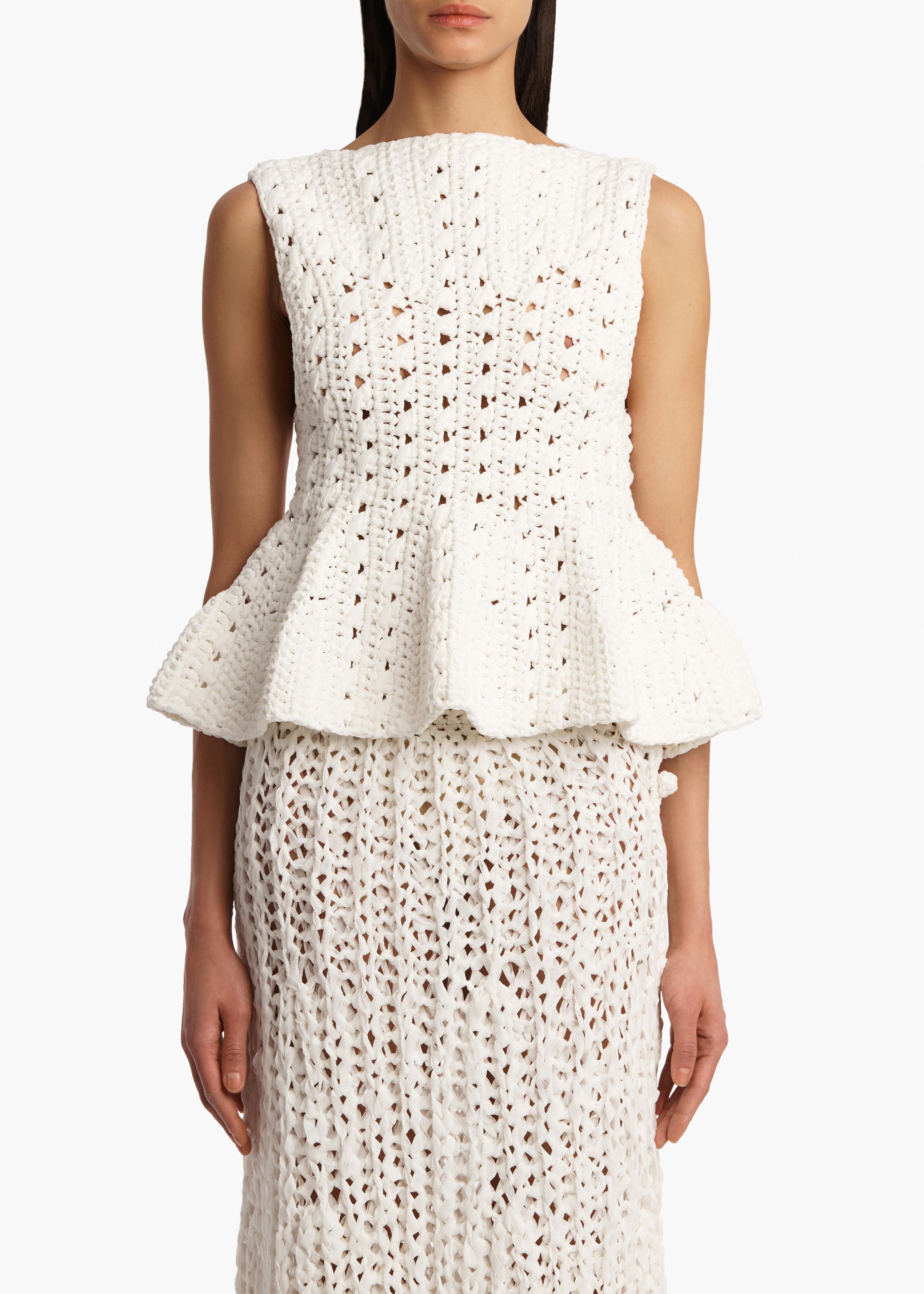 Yuka Top in Glaze FRONT VIEW