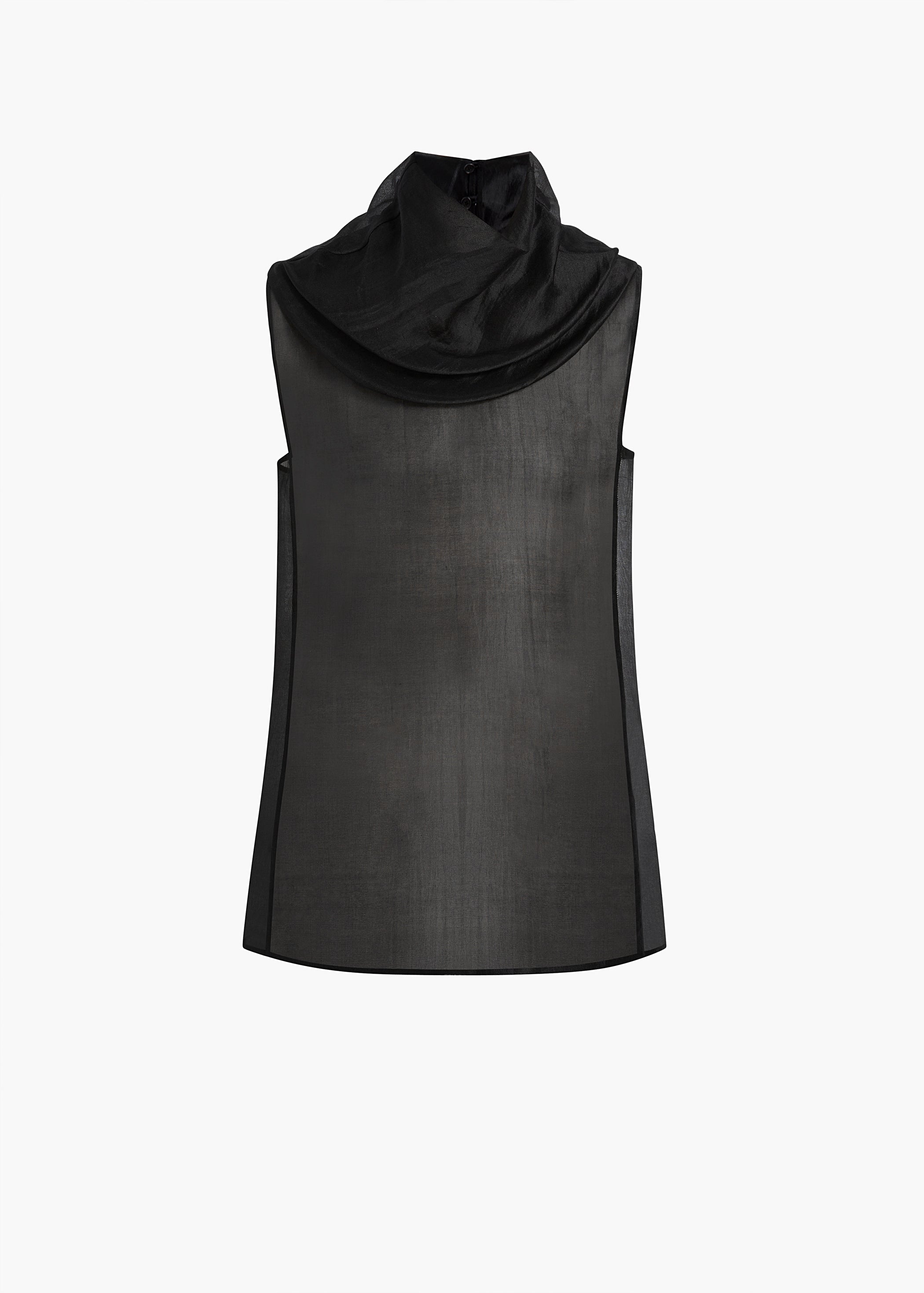 ZELDA TOP BLACK CLOUD SILK 24923031 200 GHOST