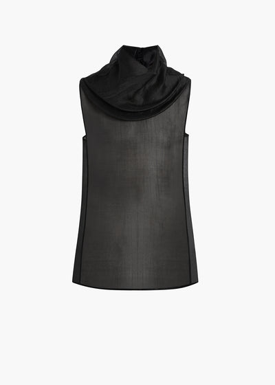 ZELDA TOP BLACK CLOUD SILK 24923031 200 GHOST