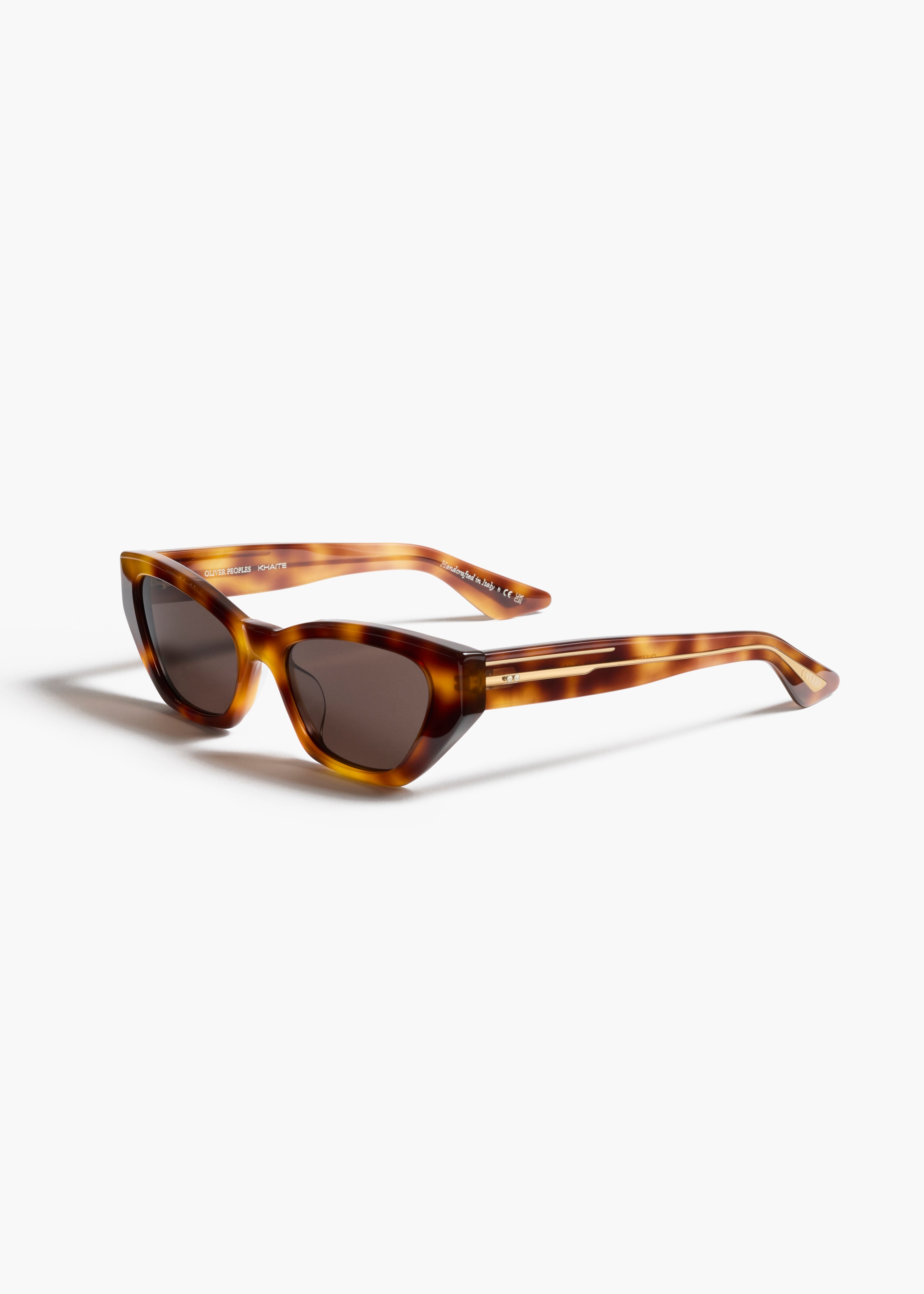 KHAITE x Oliver Peoples 1961C in Dark Mahogany und BRAUN