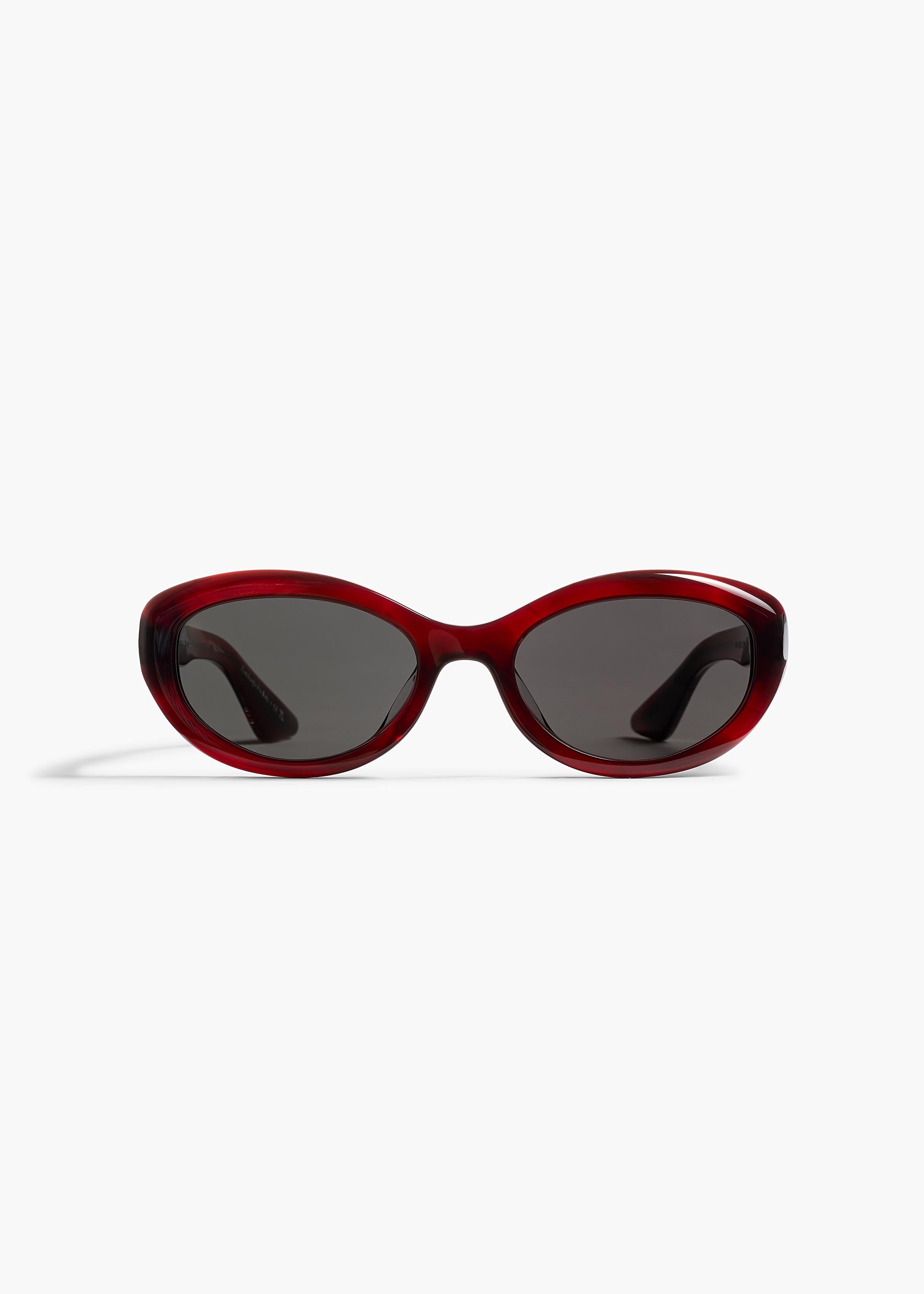 KHAITE  - KHAITE x Oliver Peoples 1969C in Bordeaux Bark and Carbon Grey