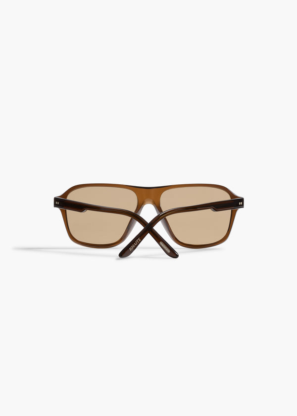 KHAITE x Oliver Peoples 1978RX in Espresso and Dusk Beach