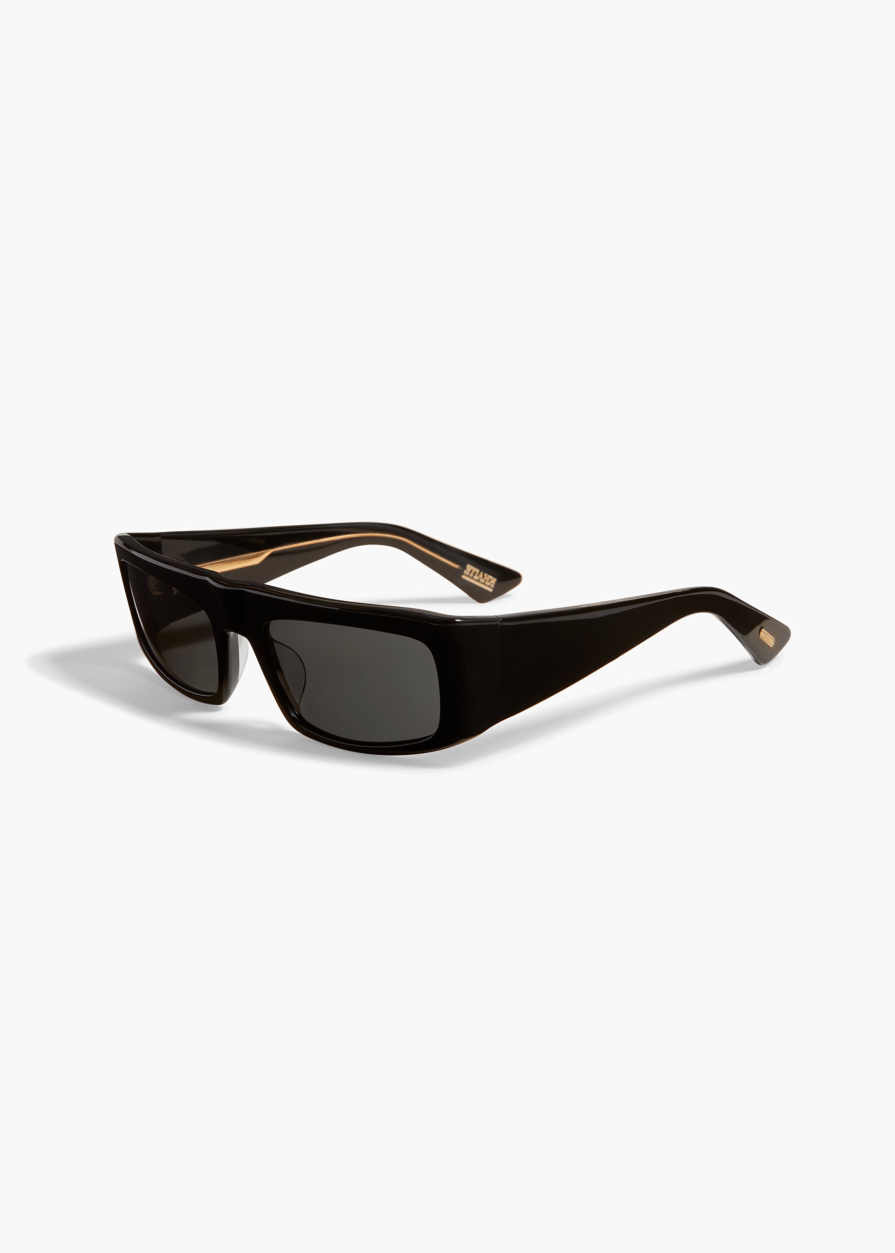 KHAITE x Oliver Peoples 1979C in Black and Grey Side View